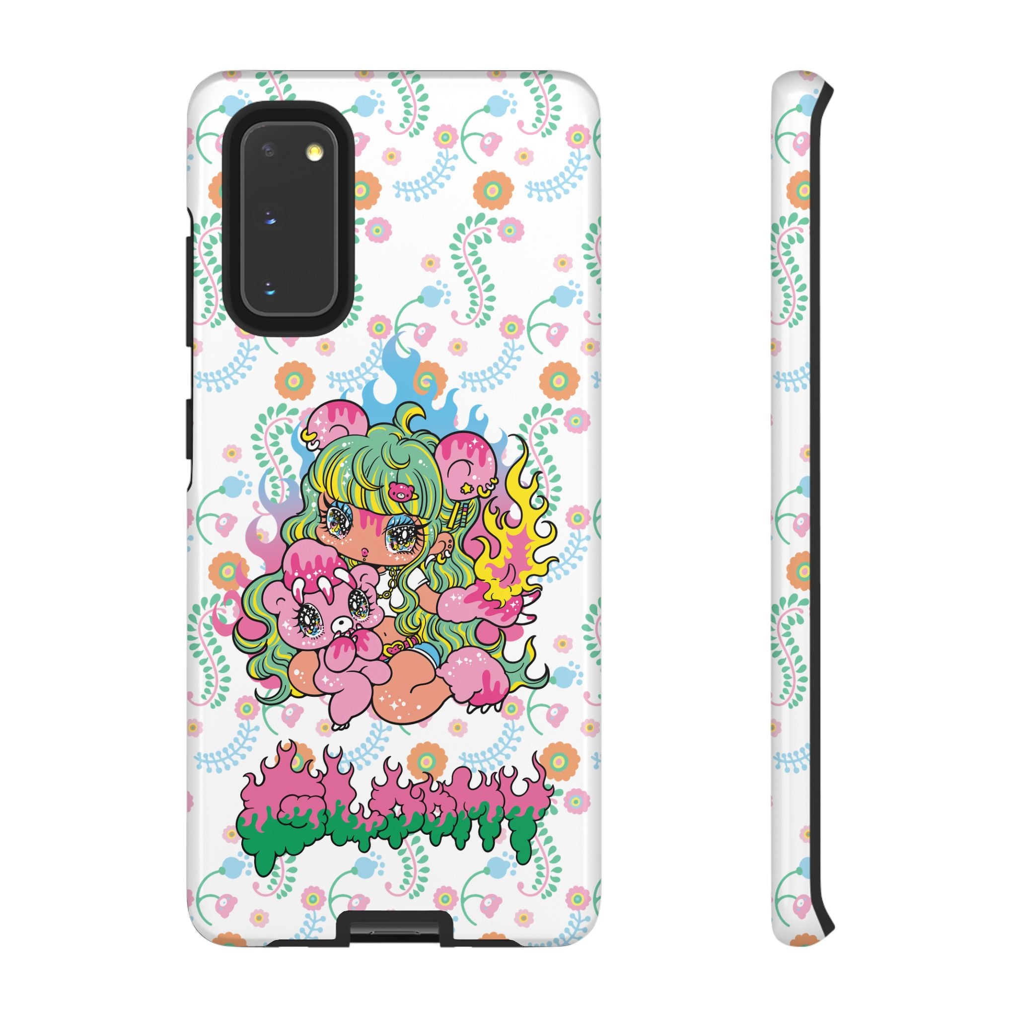 YURIE SEKIYA X GLOOMY BEAR ⭐️ FIRE GIRL PHONE CASE
