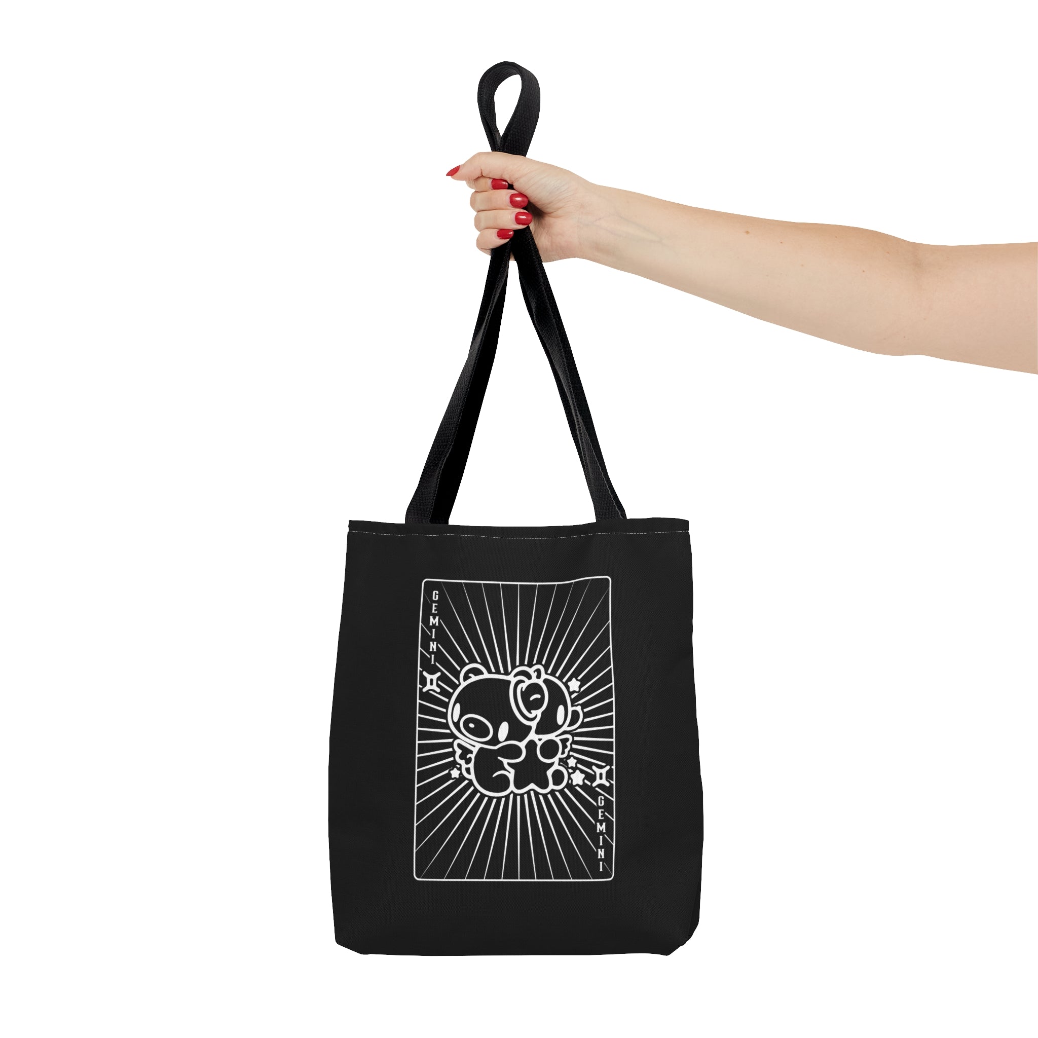 Gloomy Gemini zodiac Tote Bag