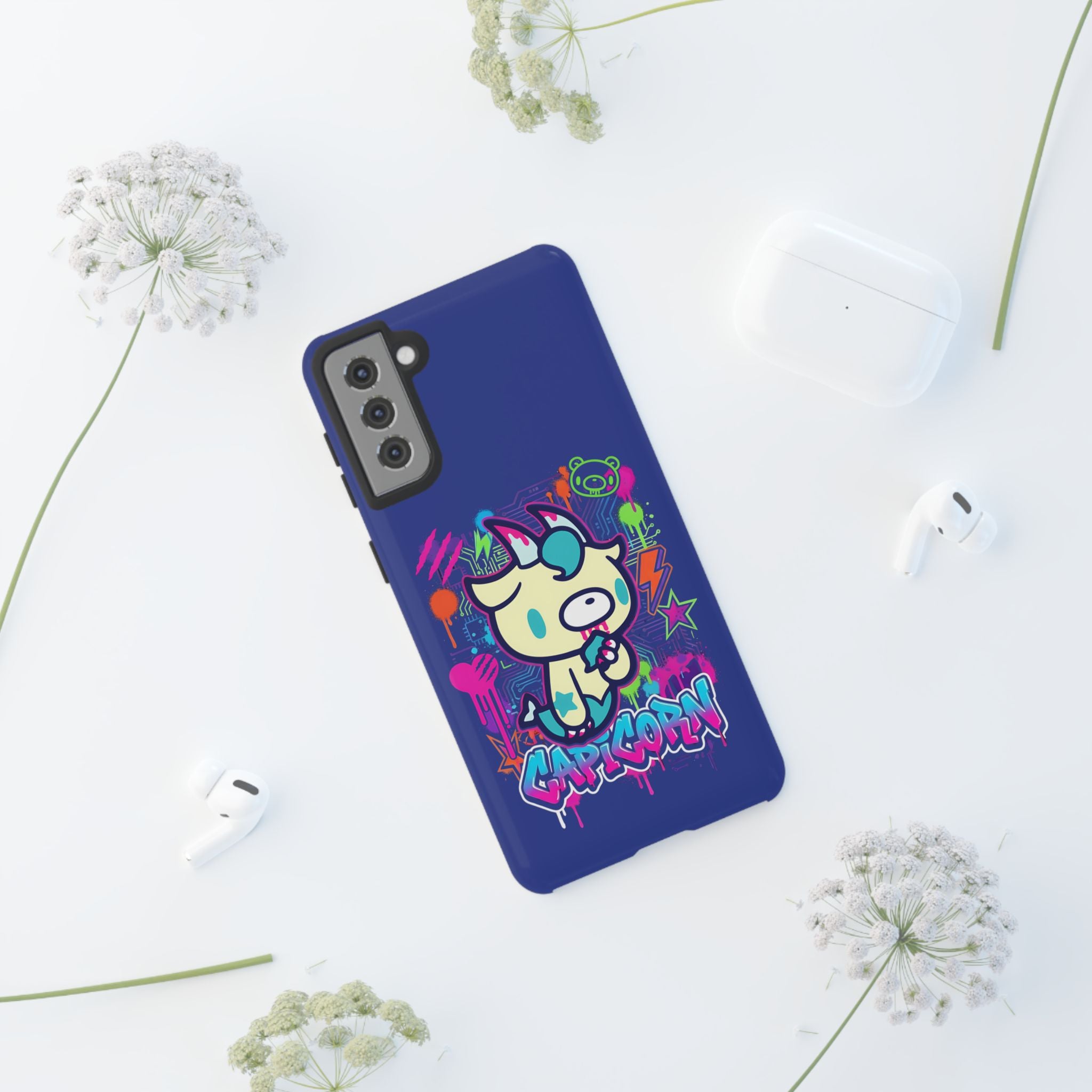 Zodiac Capricorn Gloomy Bear Phone Case