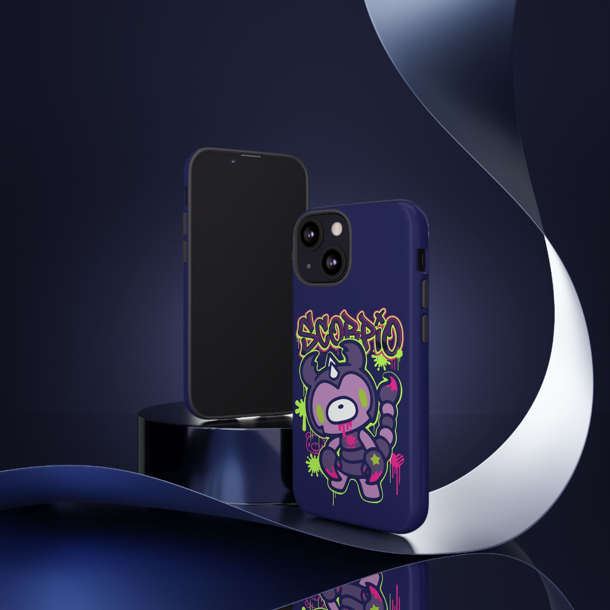 Zodiac Scorpio Gloomy Bear Phone Case