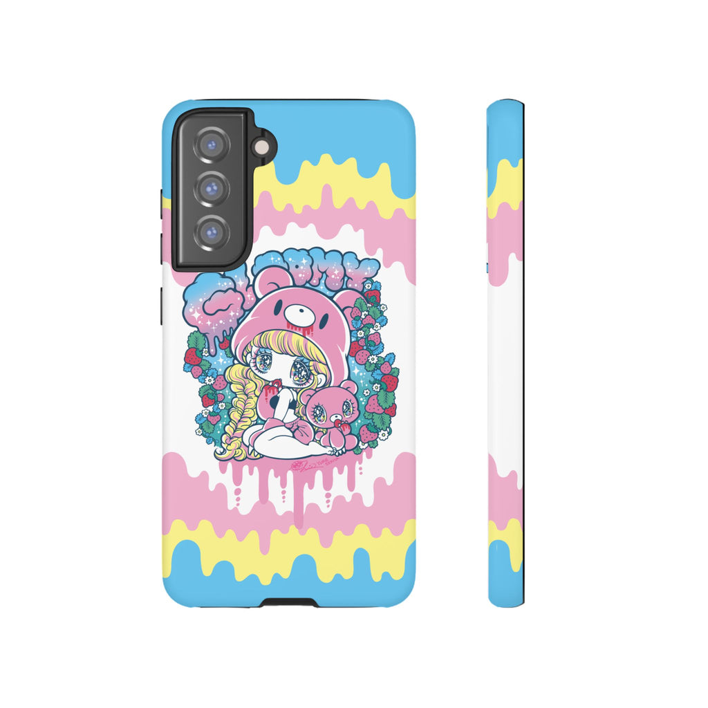 YURIE SEKIYA x GLOOMY BEAR ⭐️ GLOOMY-GIRL STRAWBERRY PHONE CASE