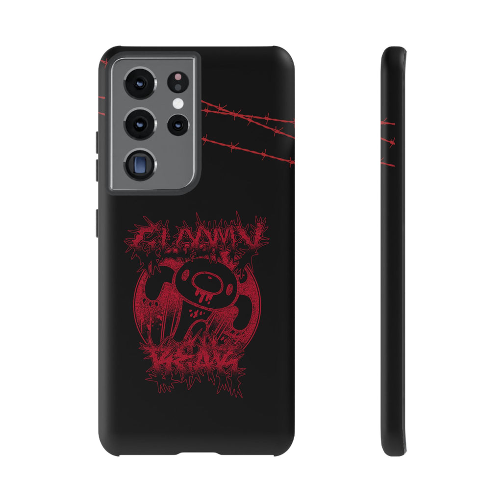 Gloomy Bear Metal Show Red Phone Case