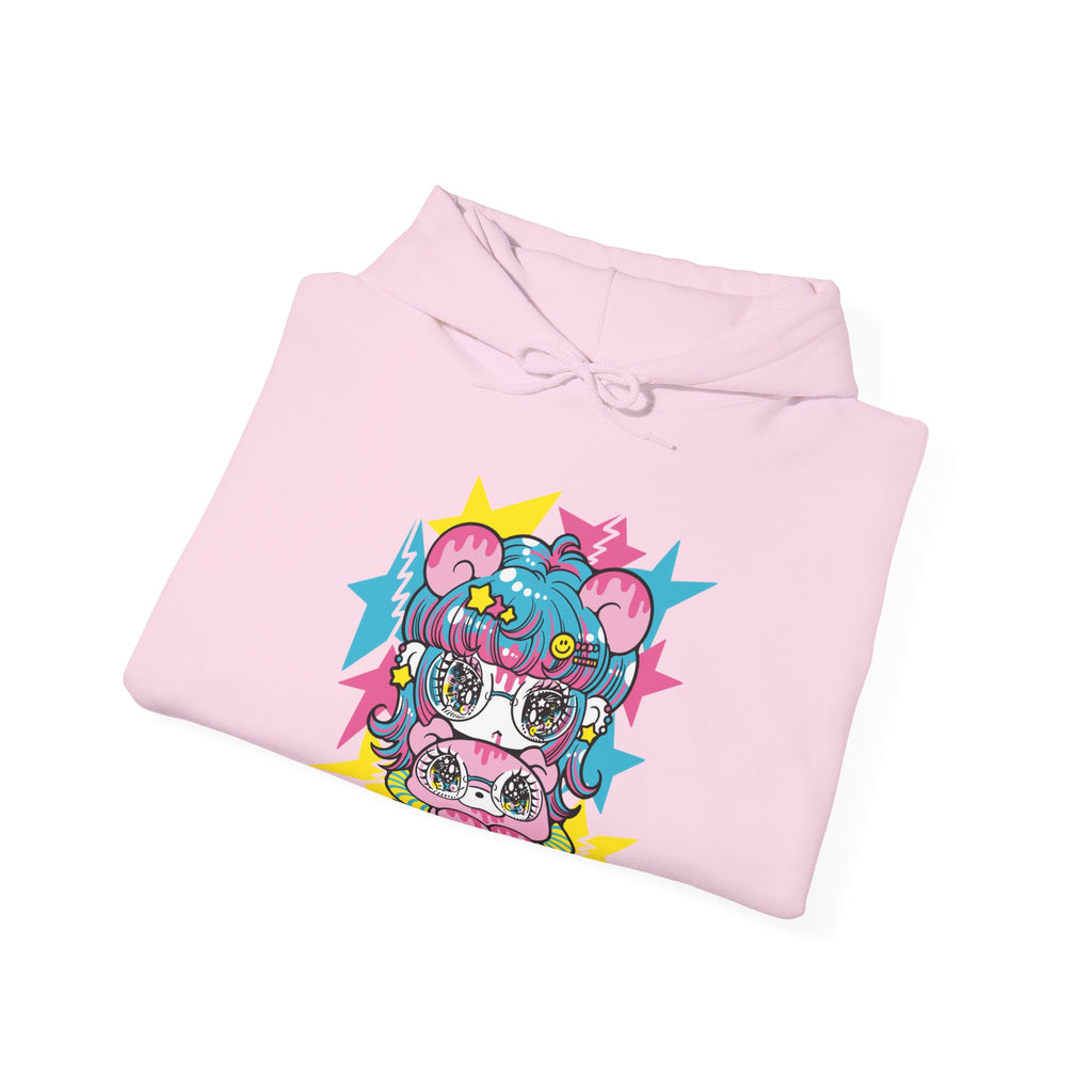 YURIE SEKIYA X GLOOMY BEAR🌟STARRY GAL 2024 Unisex Hooded Sweatshirt