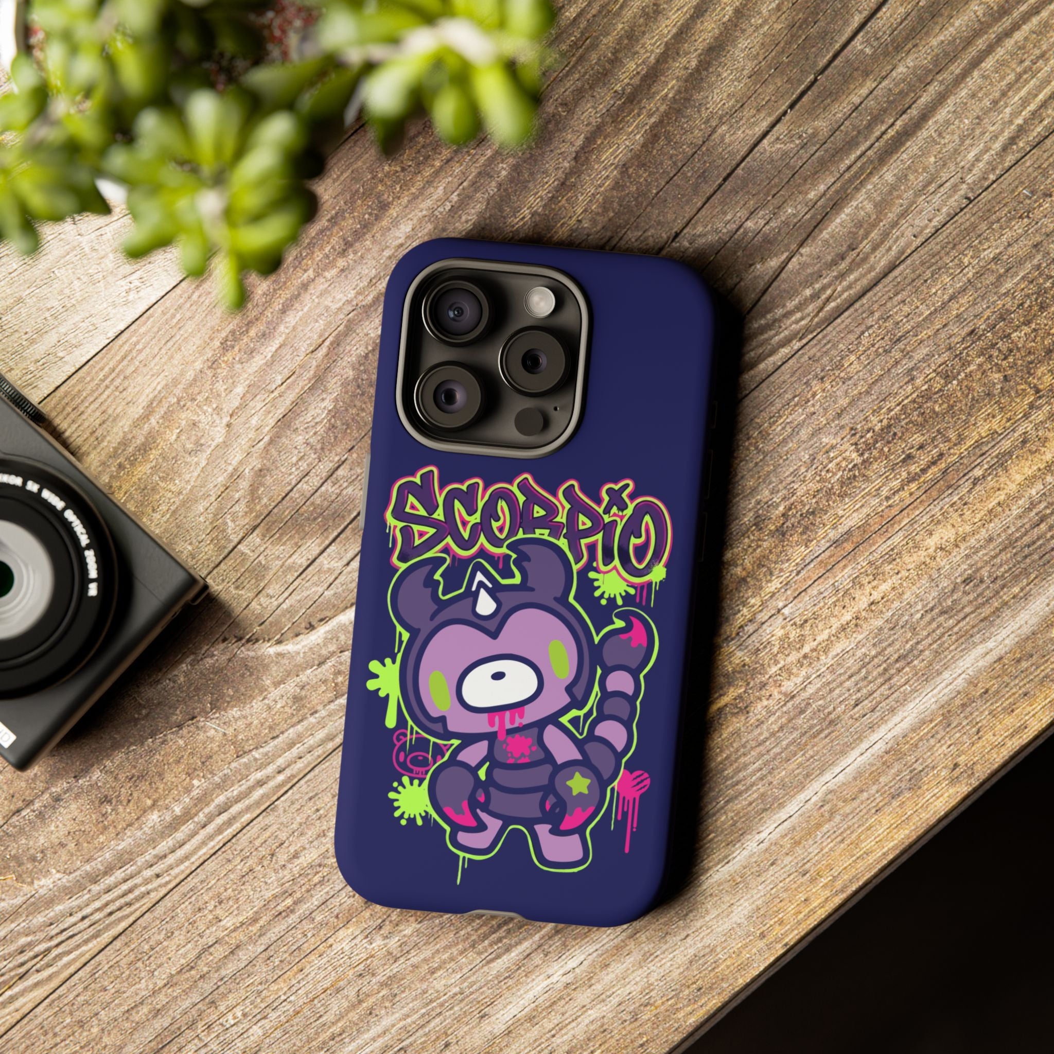 Zodiac Scorpio Gloomy Bear Phone Case