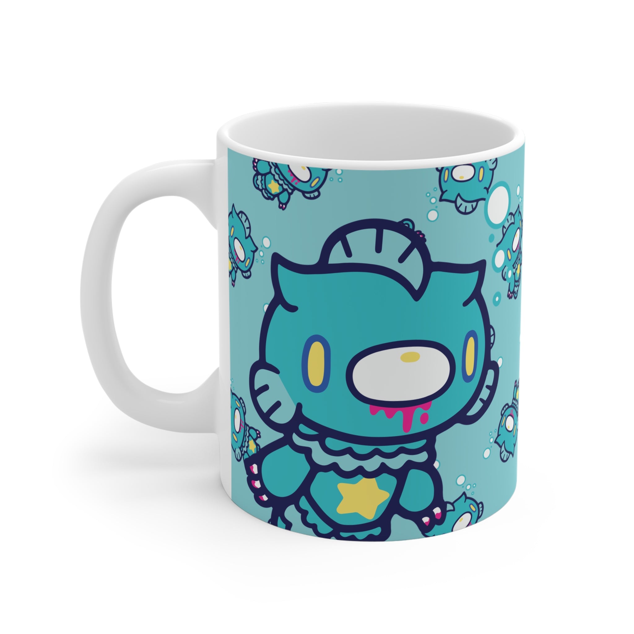 Pisces Gloomy Bear Ceramic Mug (11oz)