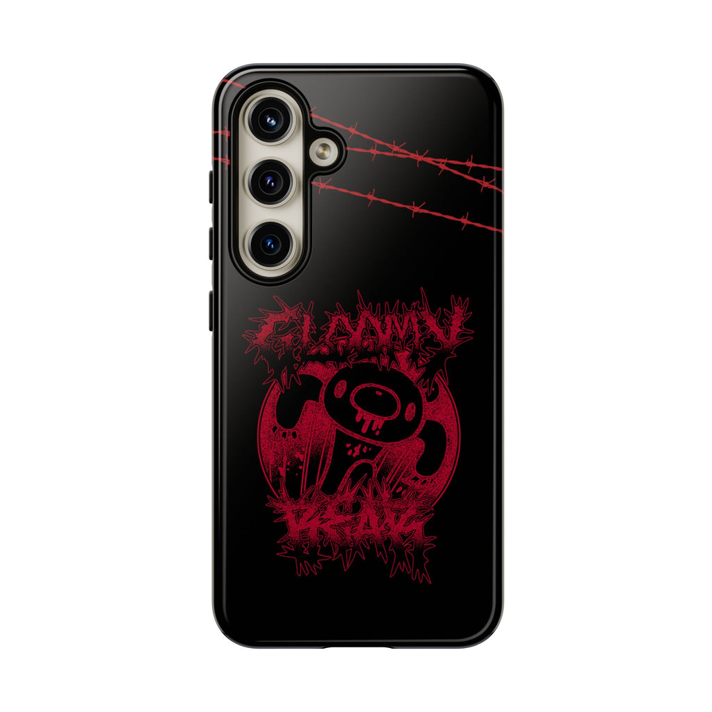 Gloomy Bear Metal Show Red Phone Case