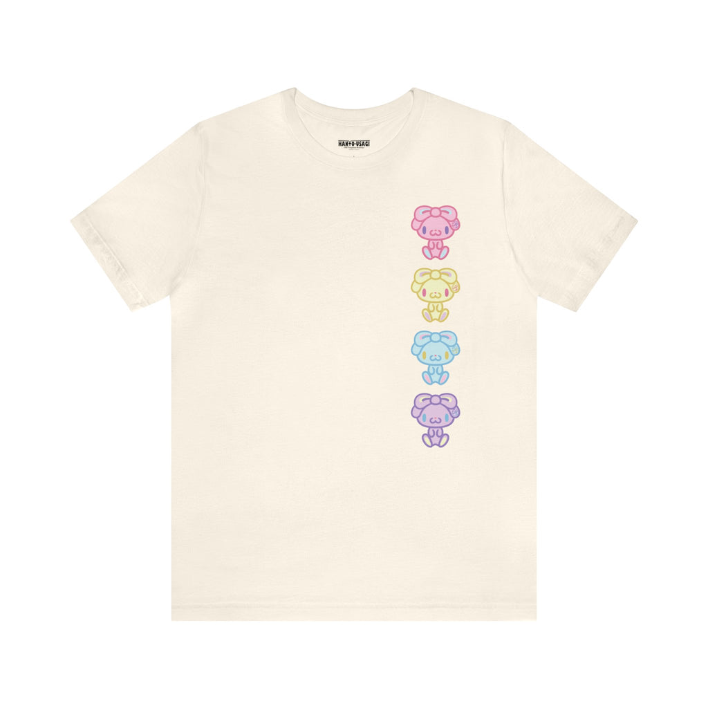 Line Pastel All Purpose Bunny - Unisex Tee