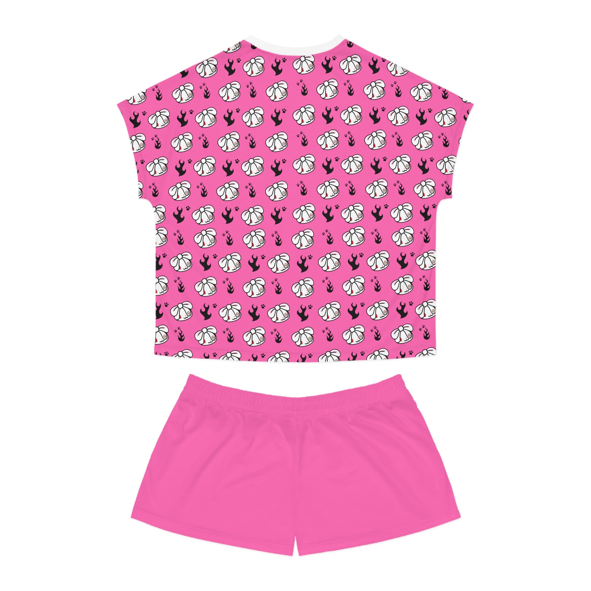 All Purpose Bunny Y2K [PINK] - Women's AOP Pajama Set