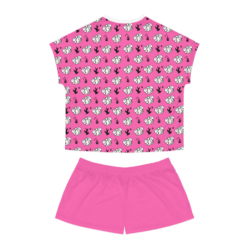 All Purpose Bunny Y2K [PINK] - Women's AOP Pajama Set