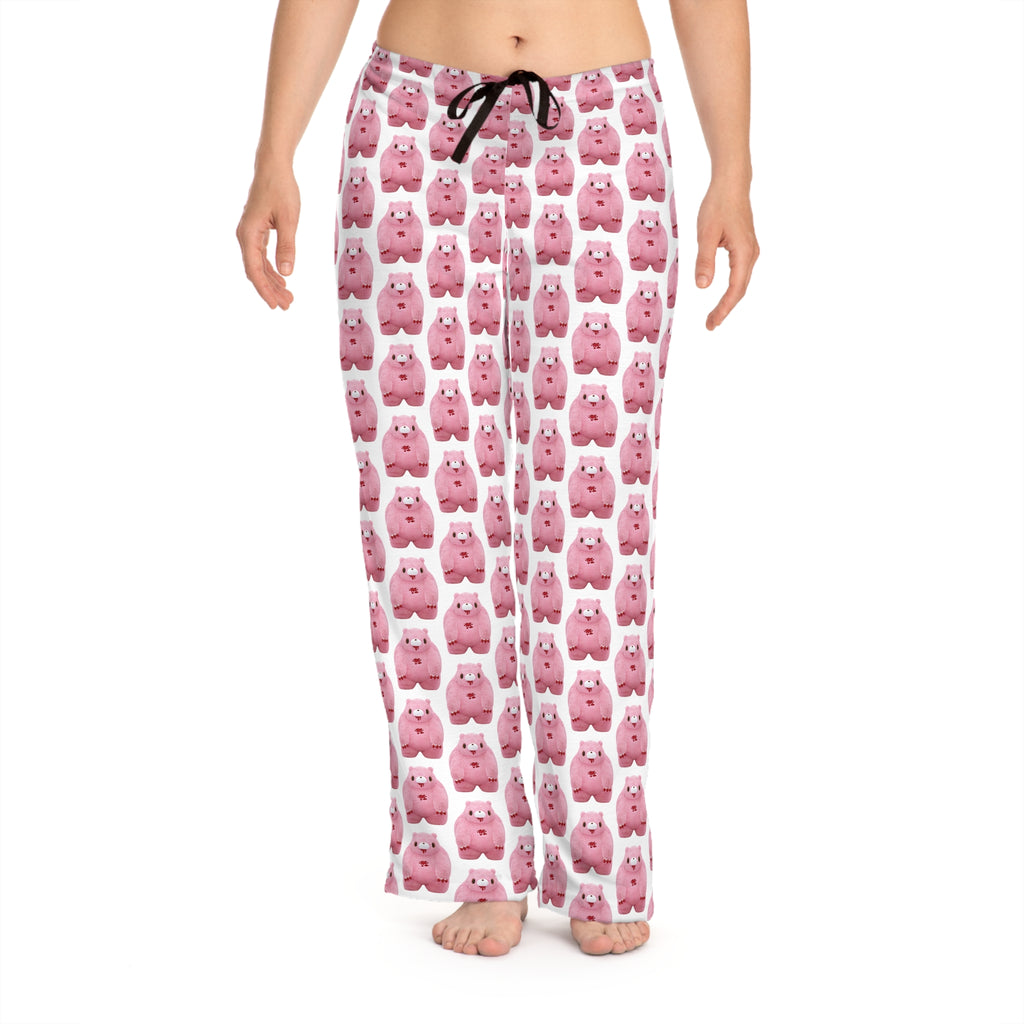 Chubby Gloomy Women's Pajama Pants (AOP)