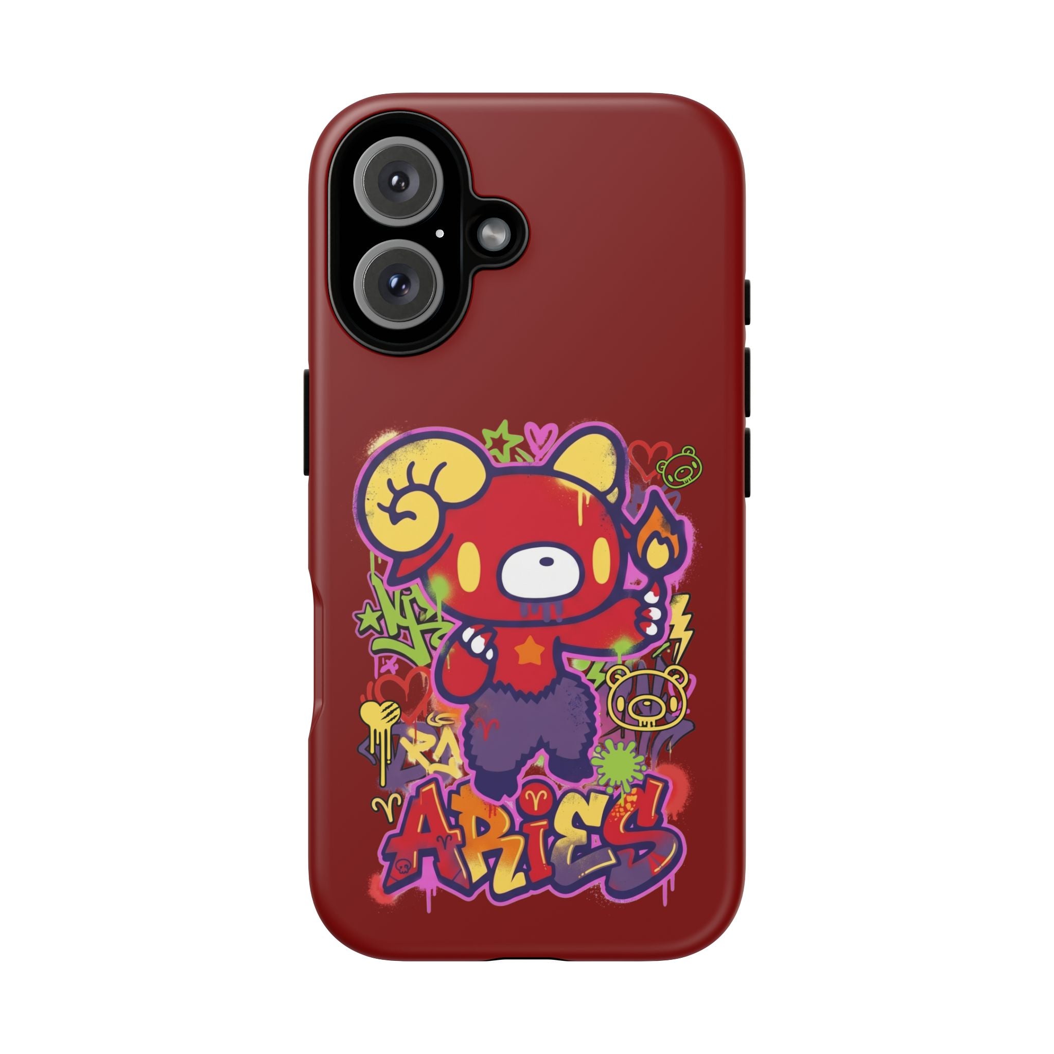 Zodiac Aries  Gloomy Bear Phone Case