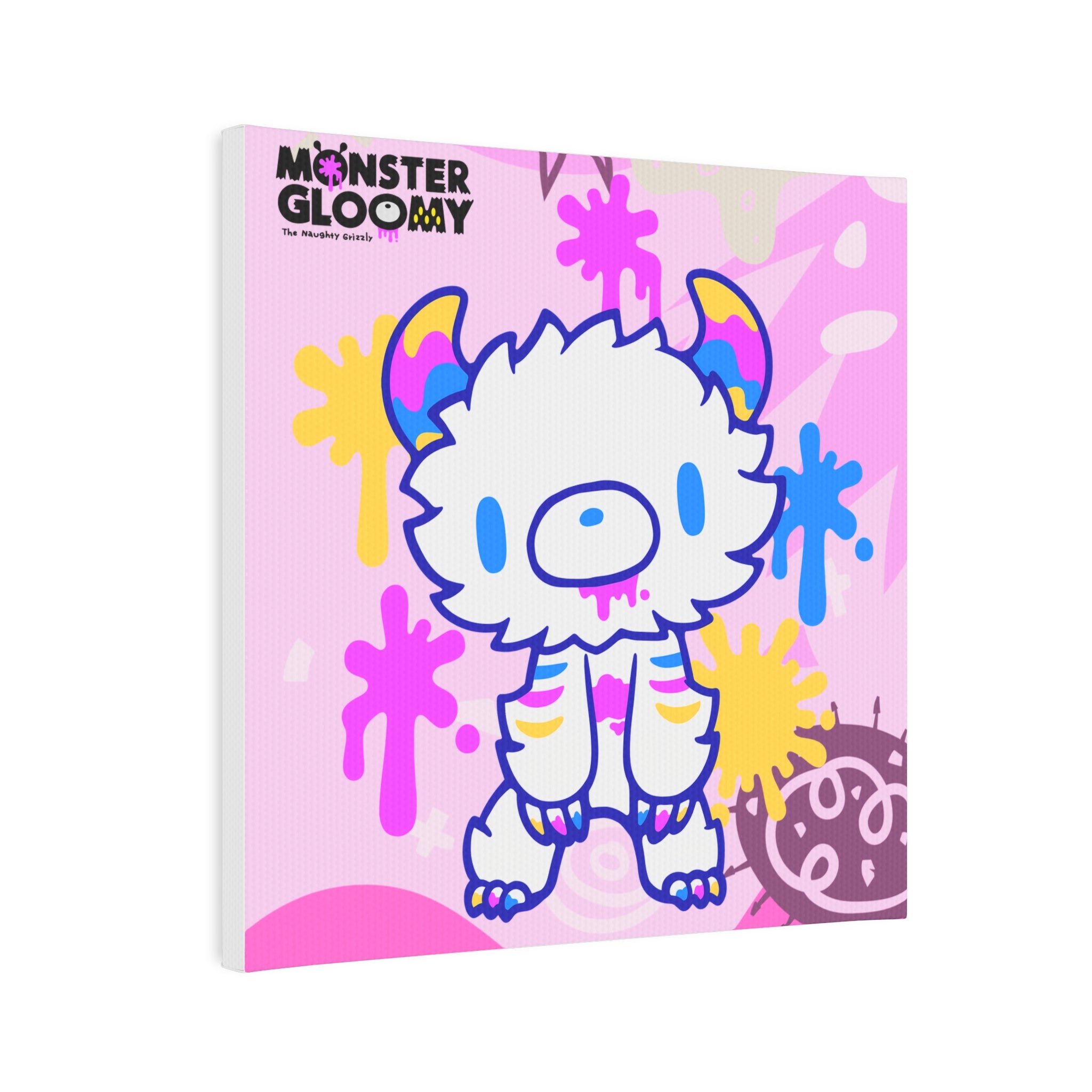 Gloomy Monster Wall Canvas