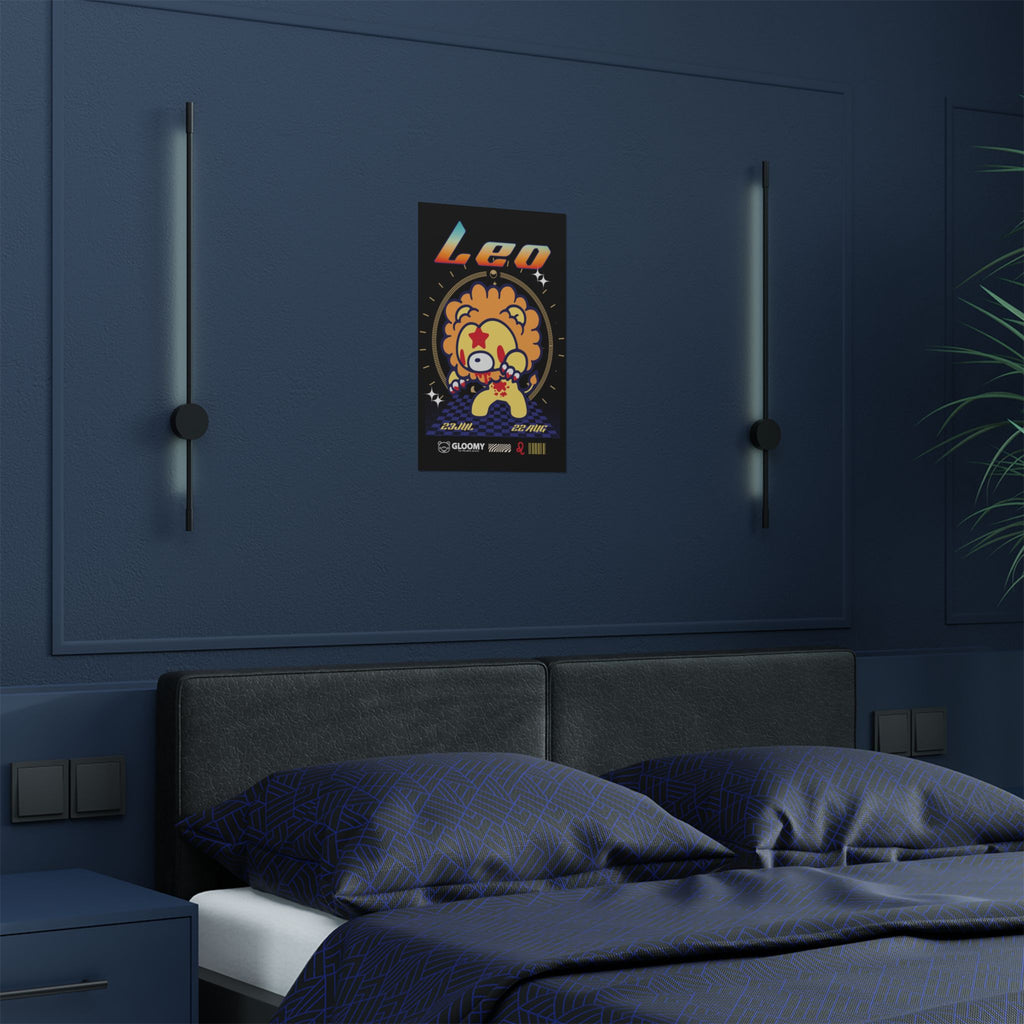 Leo Zodiac Satin Posters (300gsm)