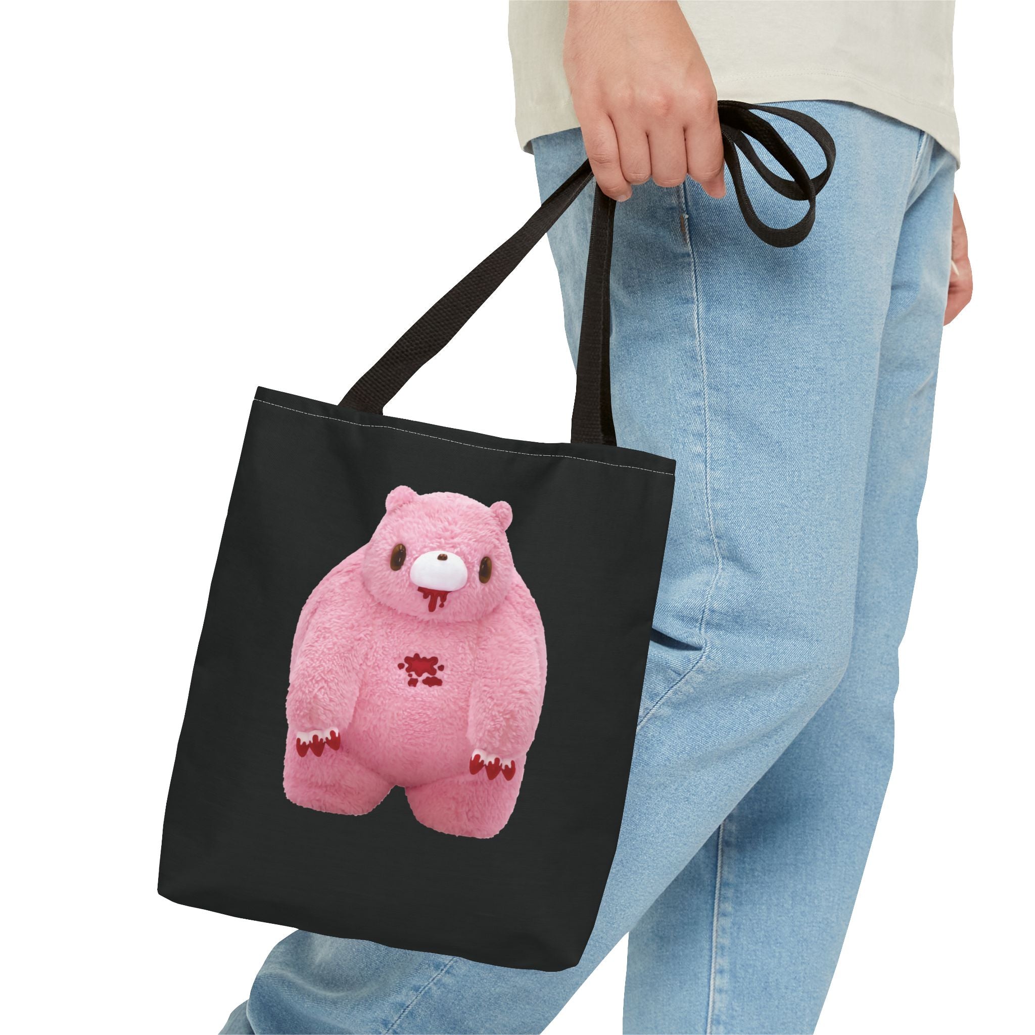 CHUBBY GLOOMY BEAR- Tote Bag