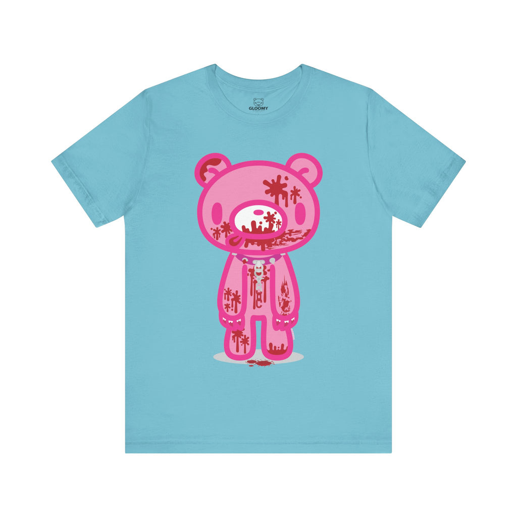 Gloomy Bear - Full Body Unisex Tee (Pink)