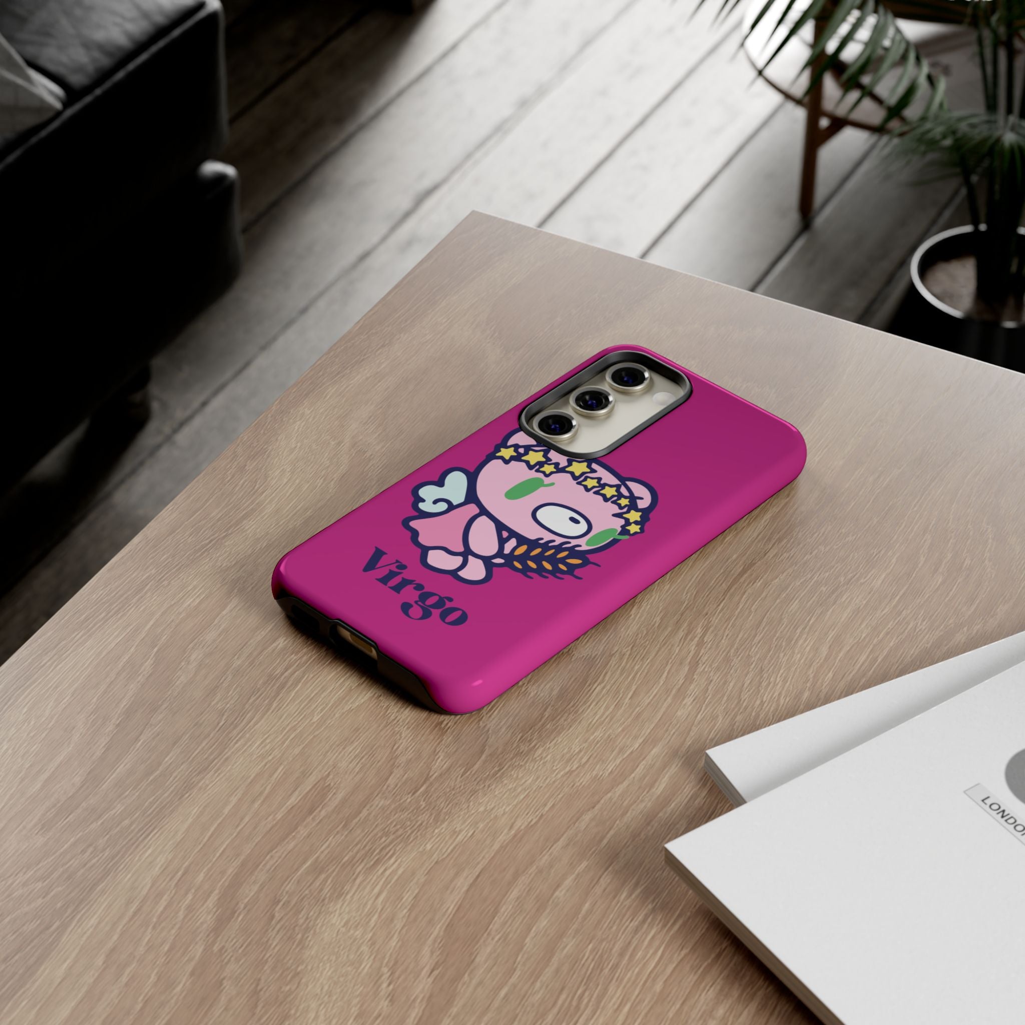 Zodiac Virgo gloomy bear Phone Case