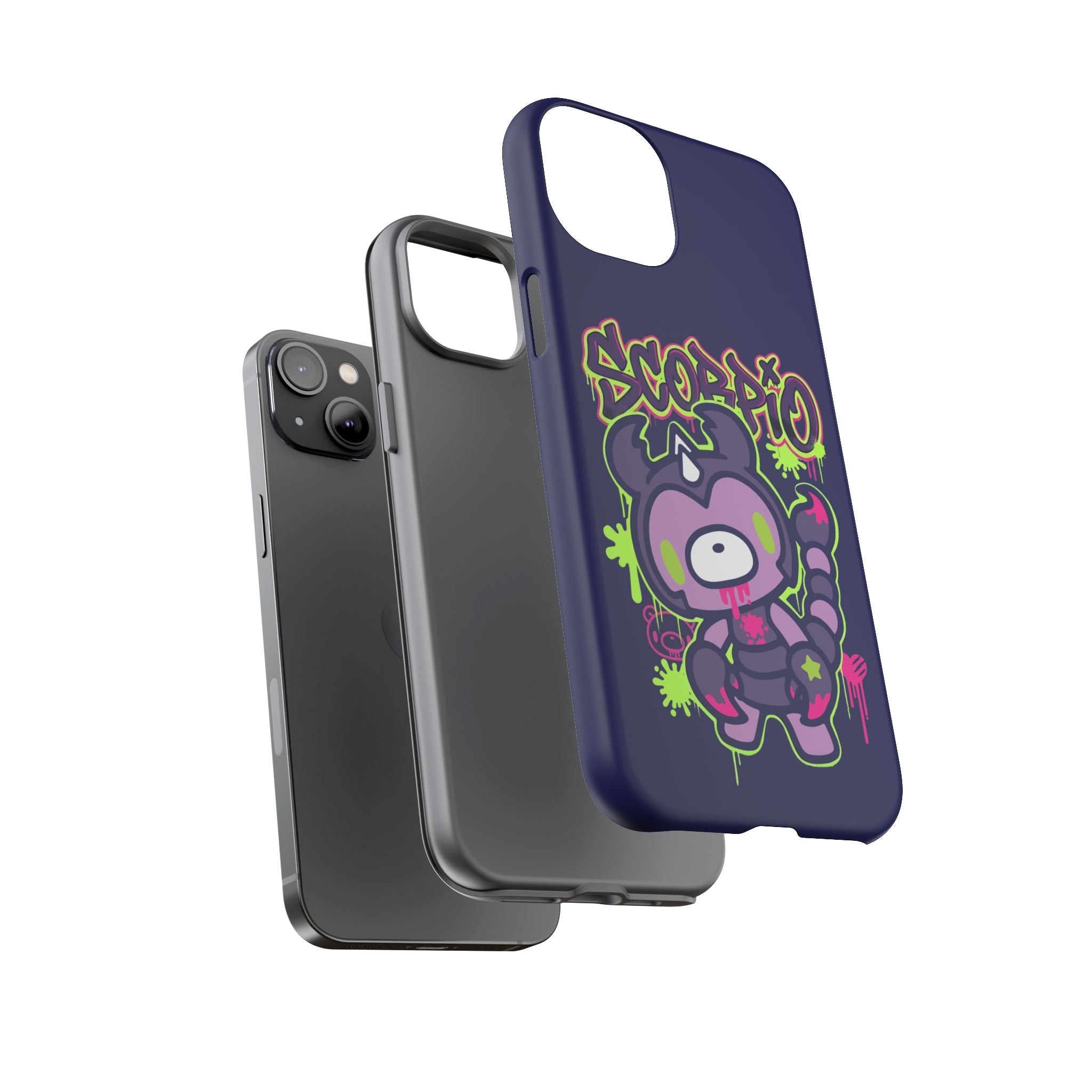 Zodiac Scorpio Gloomy Bear Phone Case