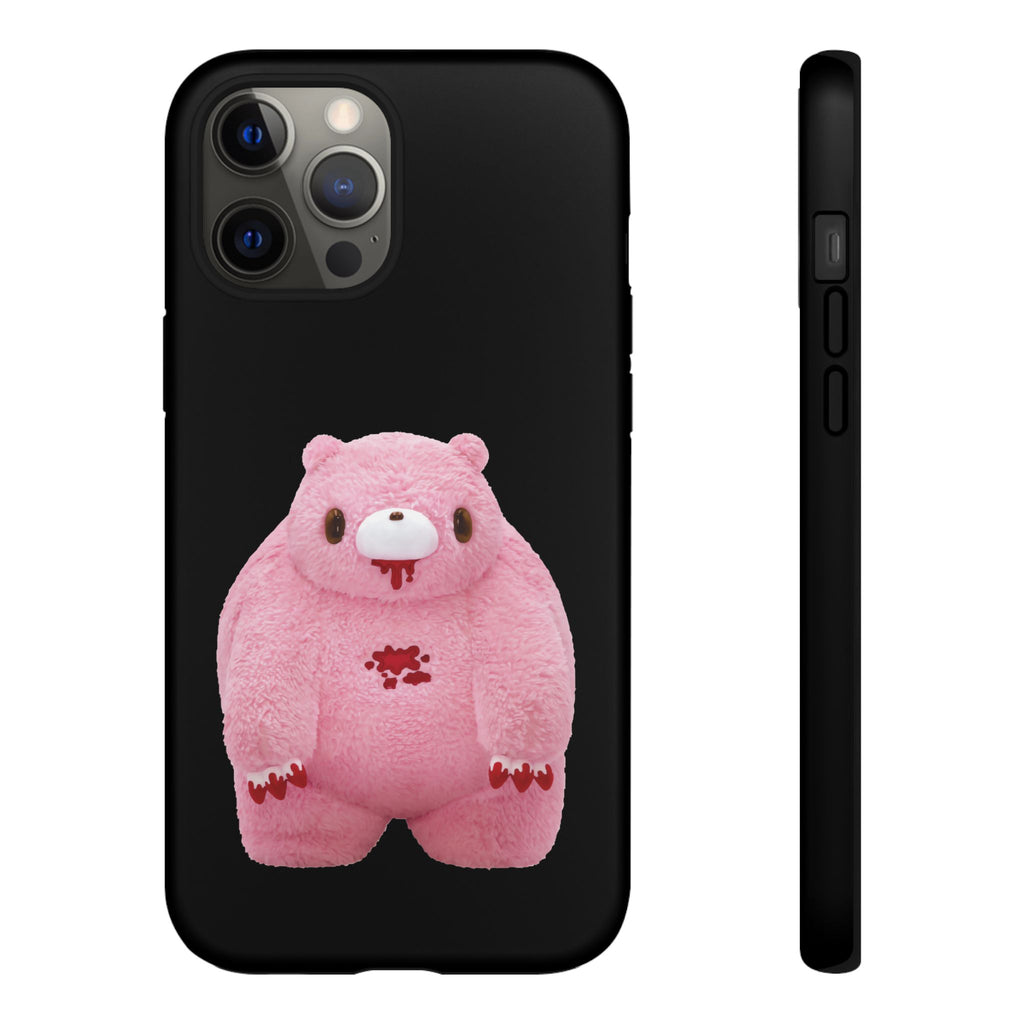 Chubby Gloomy Plush Tough Phone Case