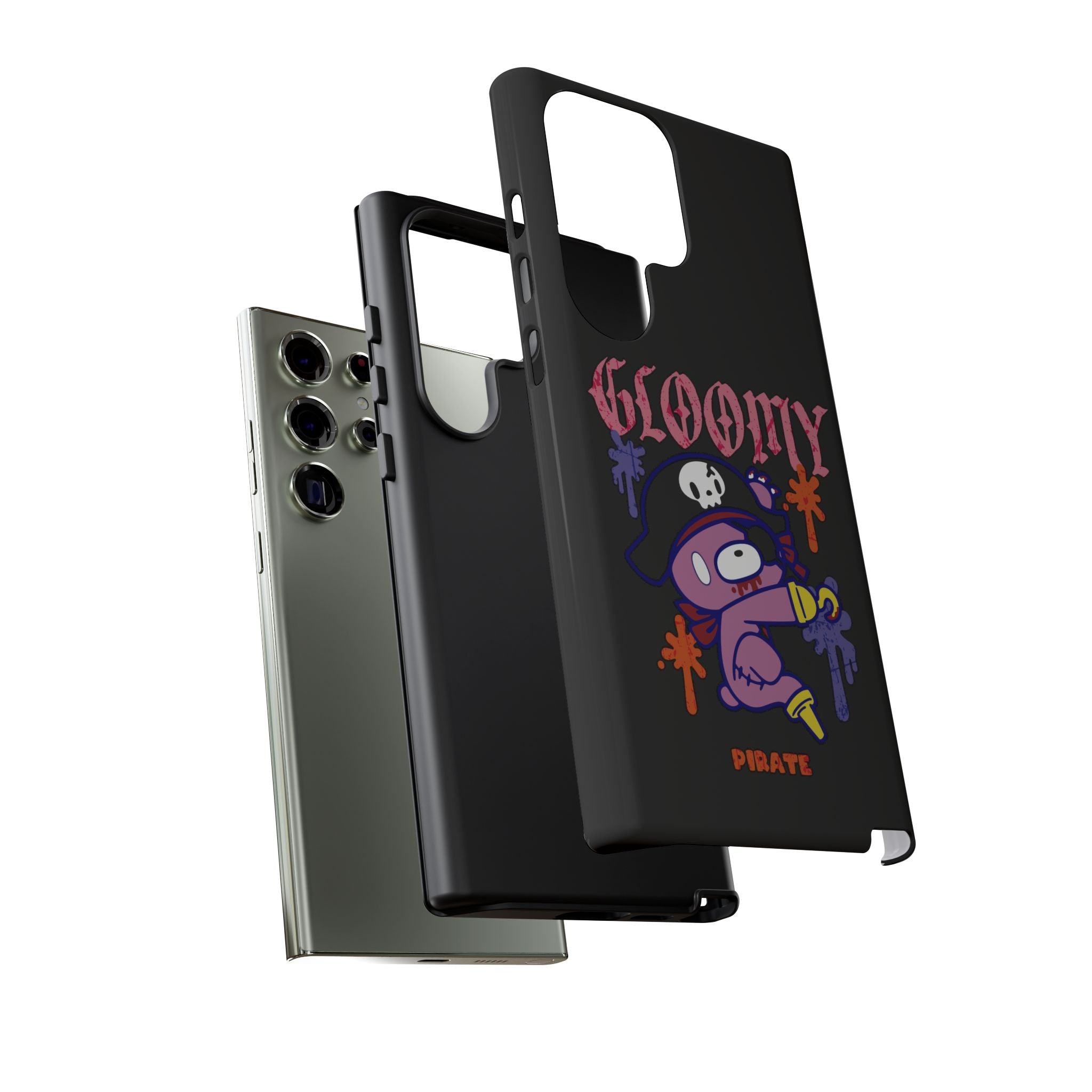 gloomy bear Halloween pirate Phone Case