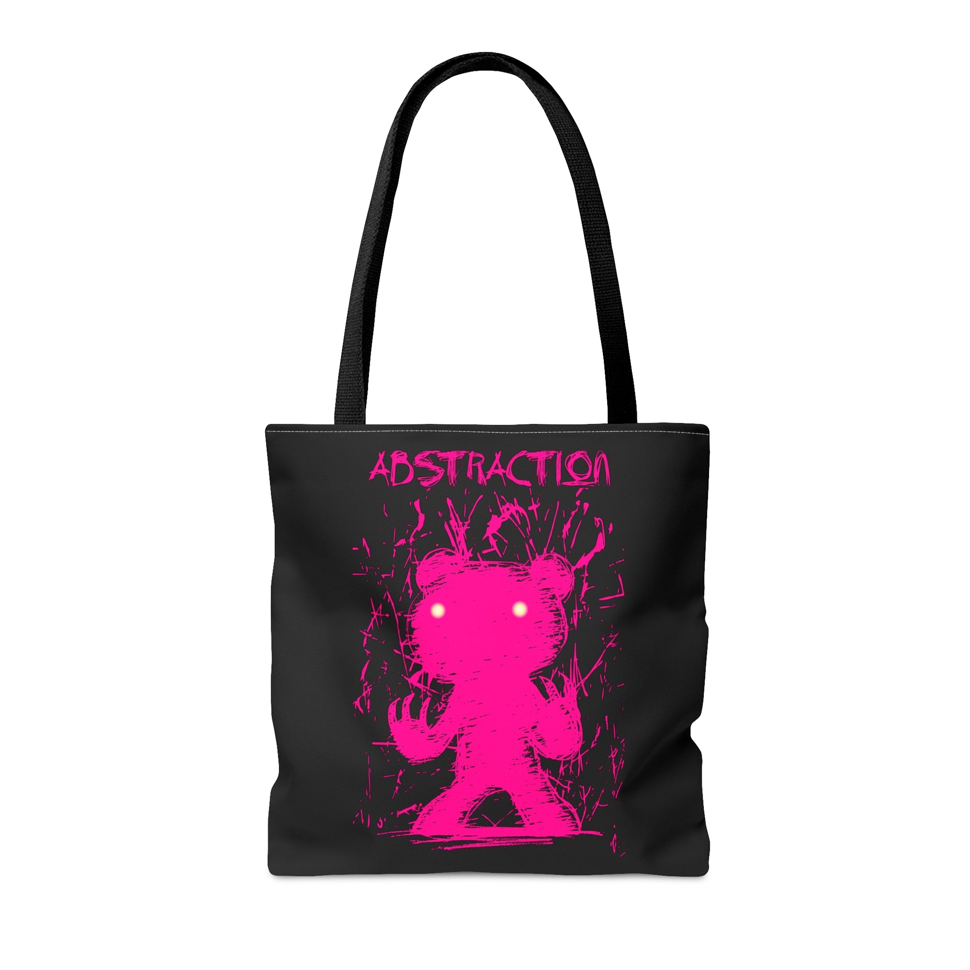 Abstraction Gloomy Bear (Pink) Tote Bag