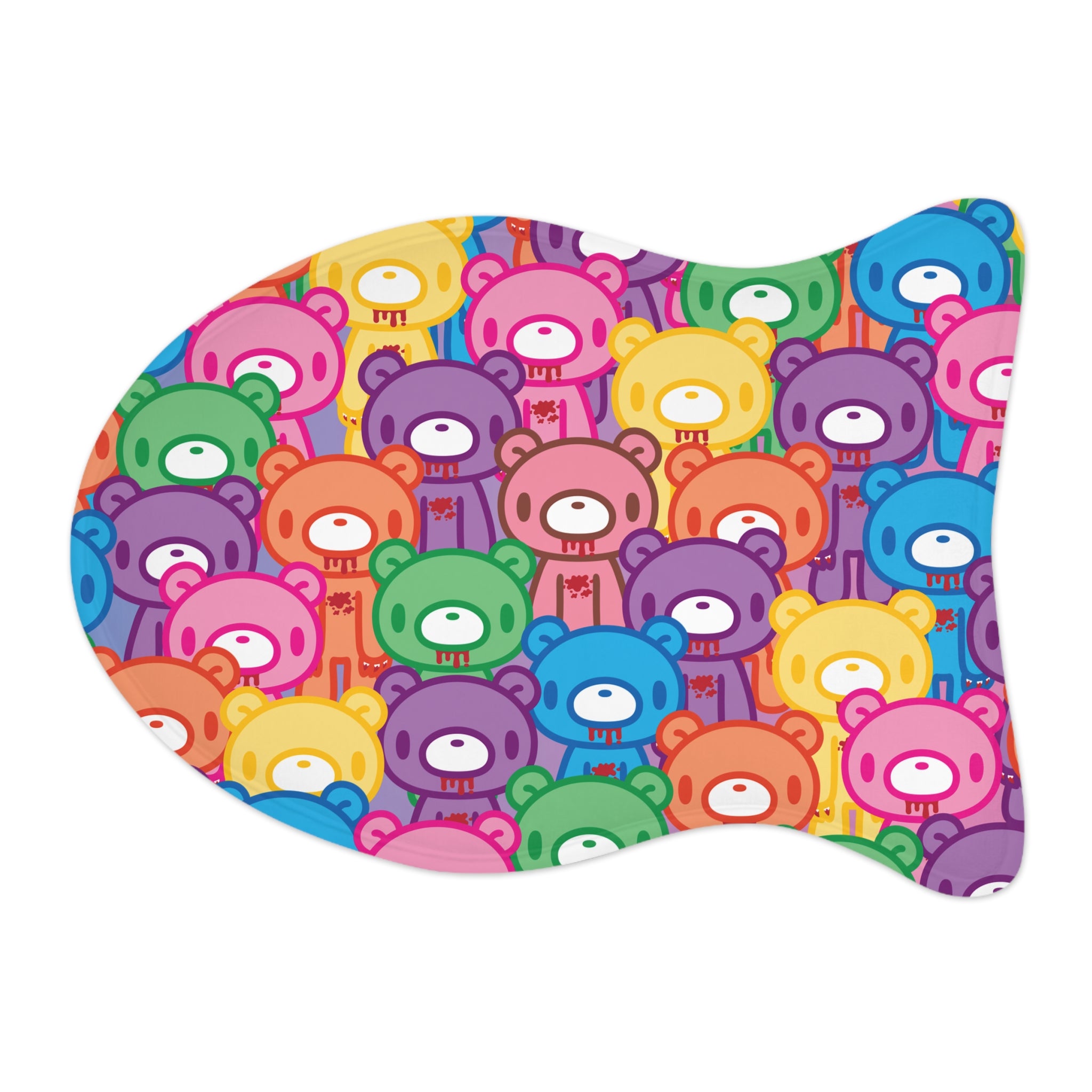 Gloomy Bear "Rainbow Dreams" Pet Feeding Mats