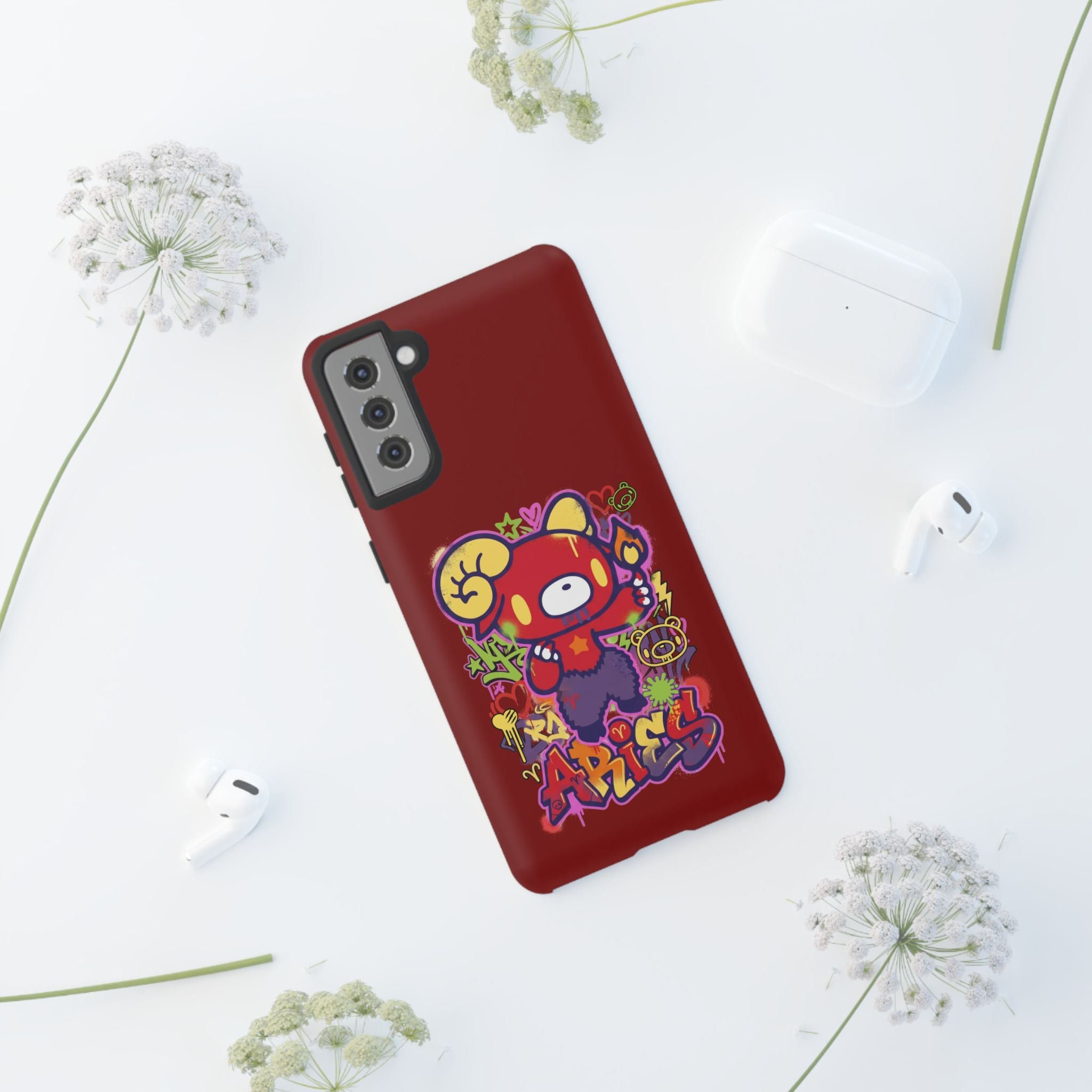 Zodiac Aries  Gloomy Bear Phone Case