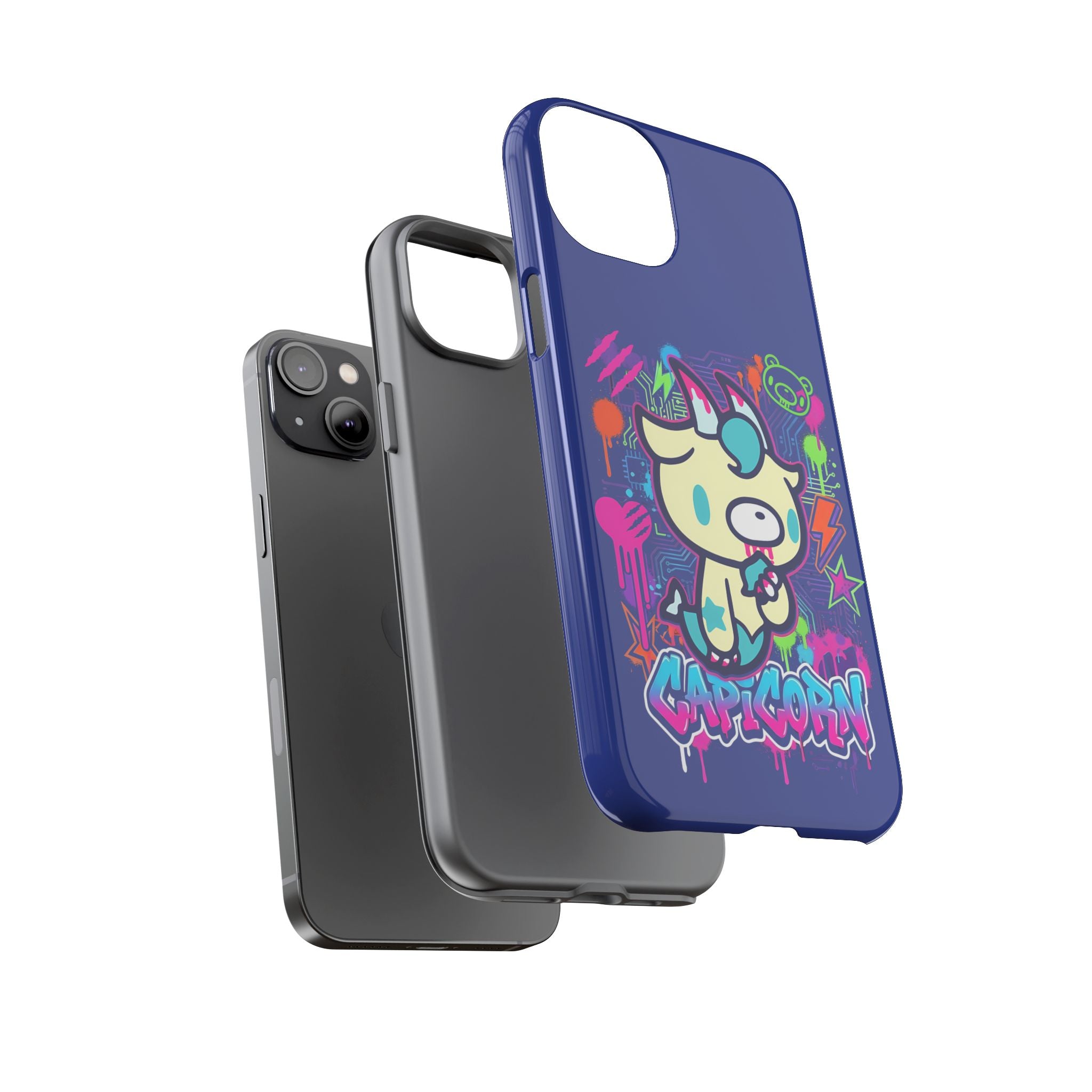 Zodiac Capricorn Gloomy Bear Phone Case