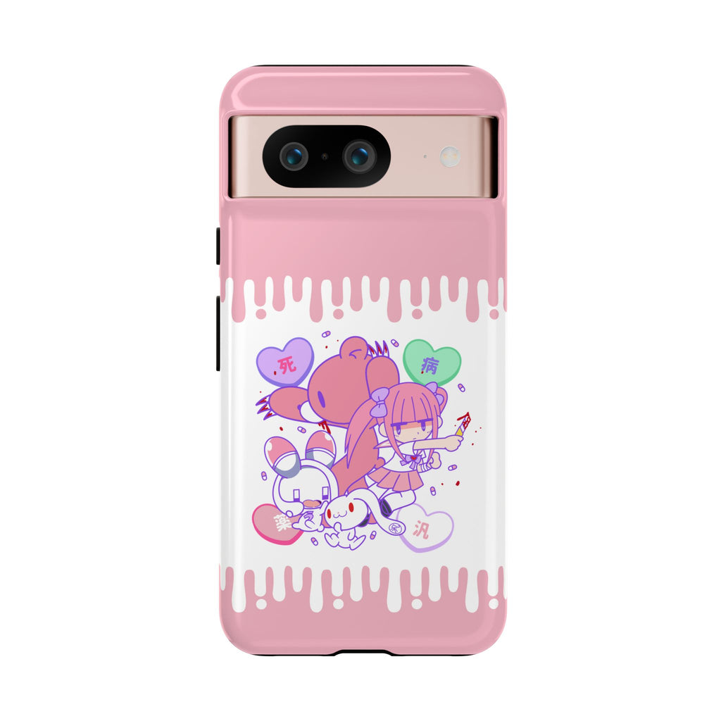 MENHERACHAN x Gloomy Bear Team Up! Phone Case