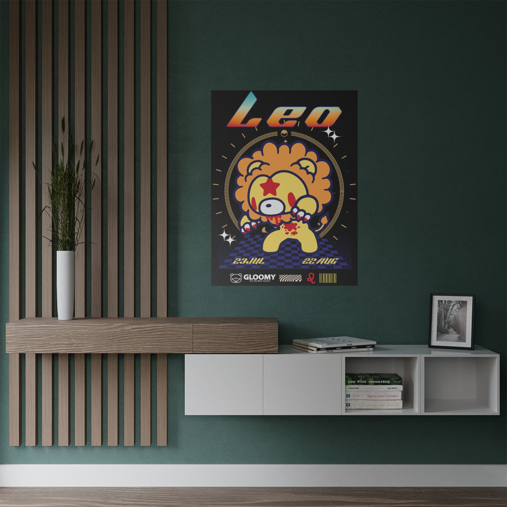 Leo Zodiac Satin Posters (300gsm)