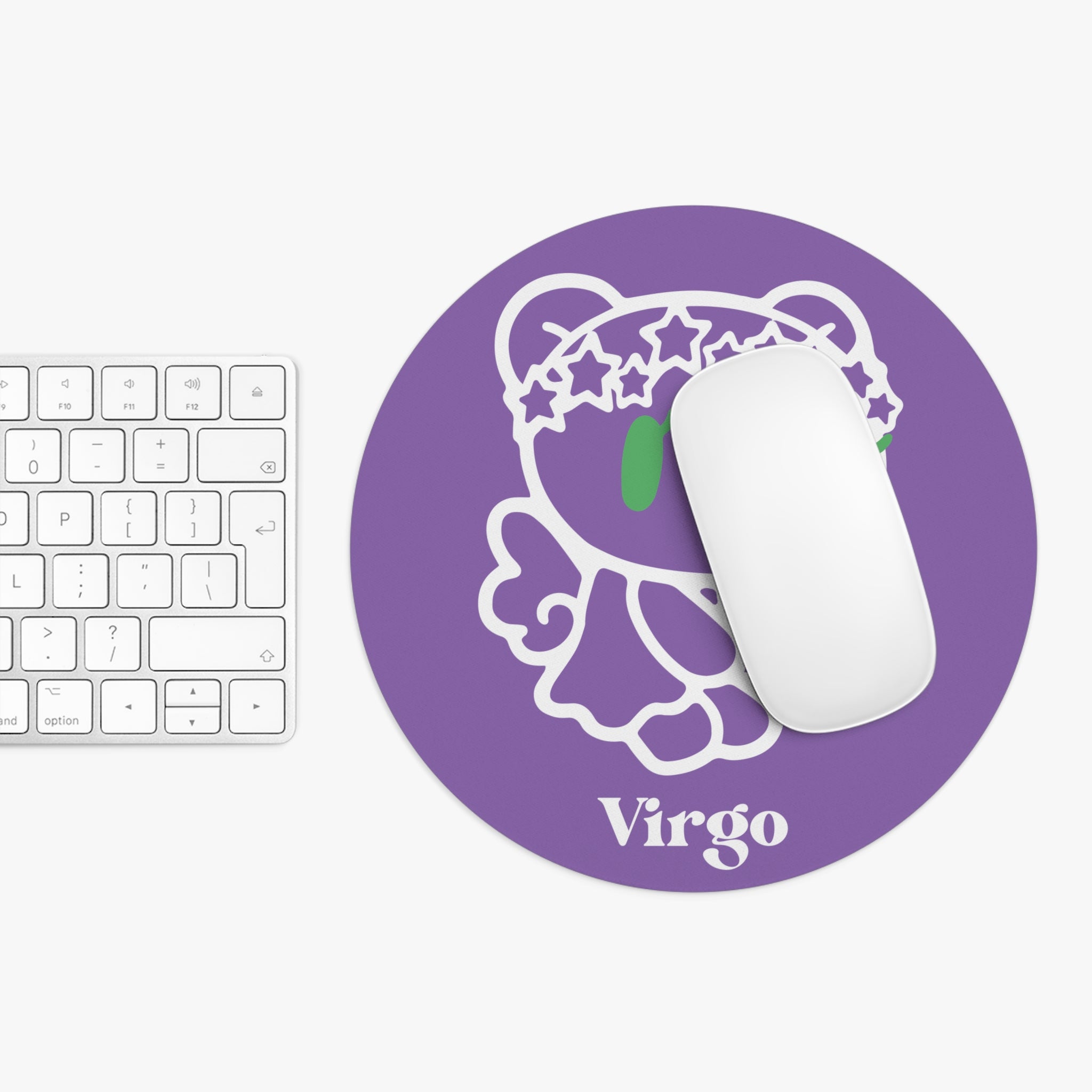 Virgo Zodiac Gloomy Bear Mouse Pad