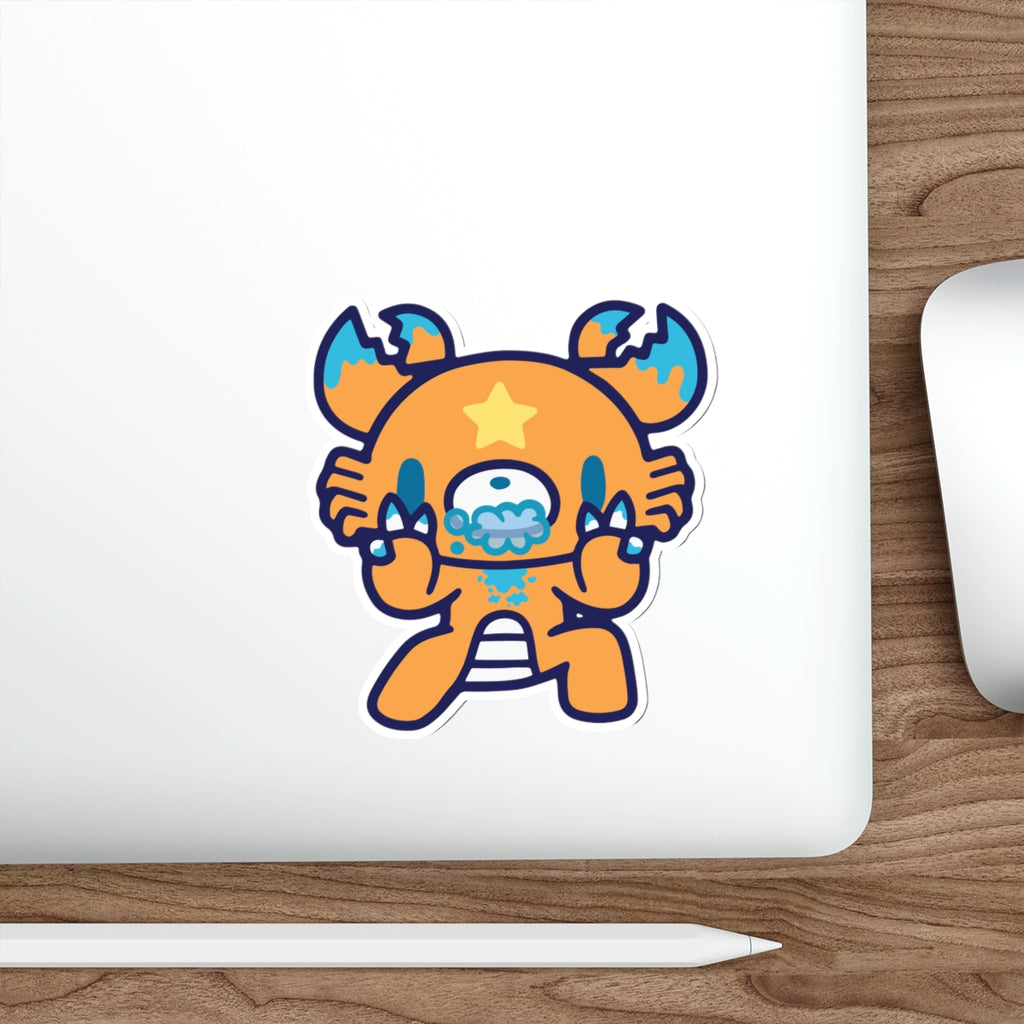 Gloomy Zodiac Cancer Die-Cut Stickers