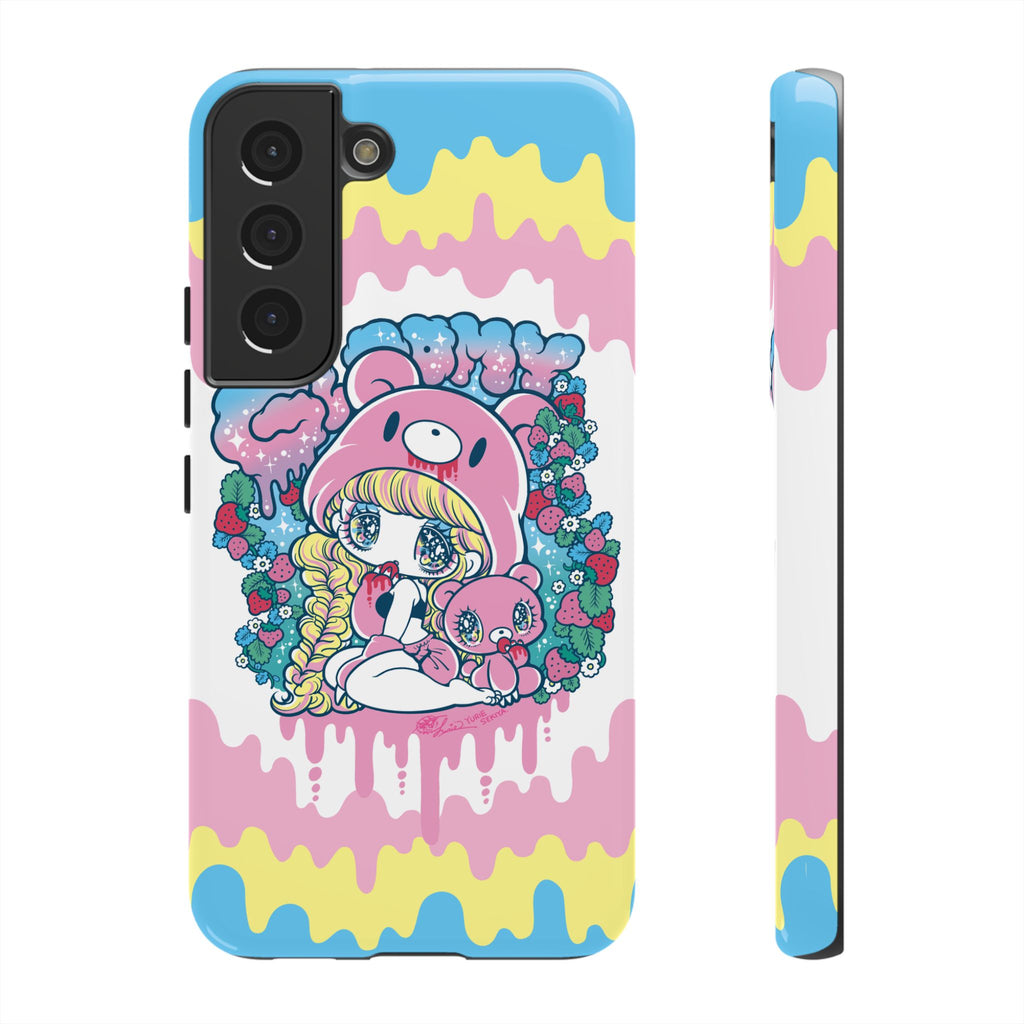 YURIE SEKIYA x GLOOMY BEAR ⭐️ GLOOMY-GIRL STRAWBERRY PHONE CASE