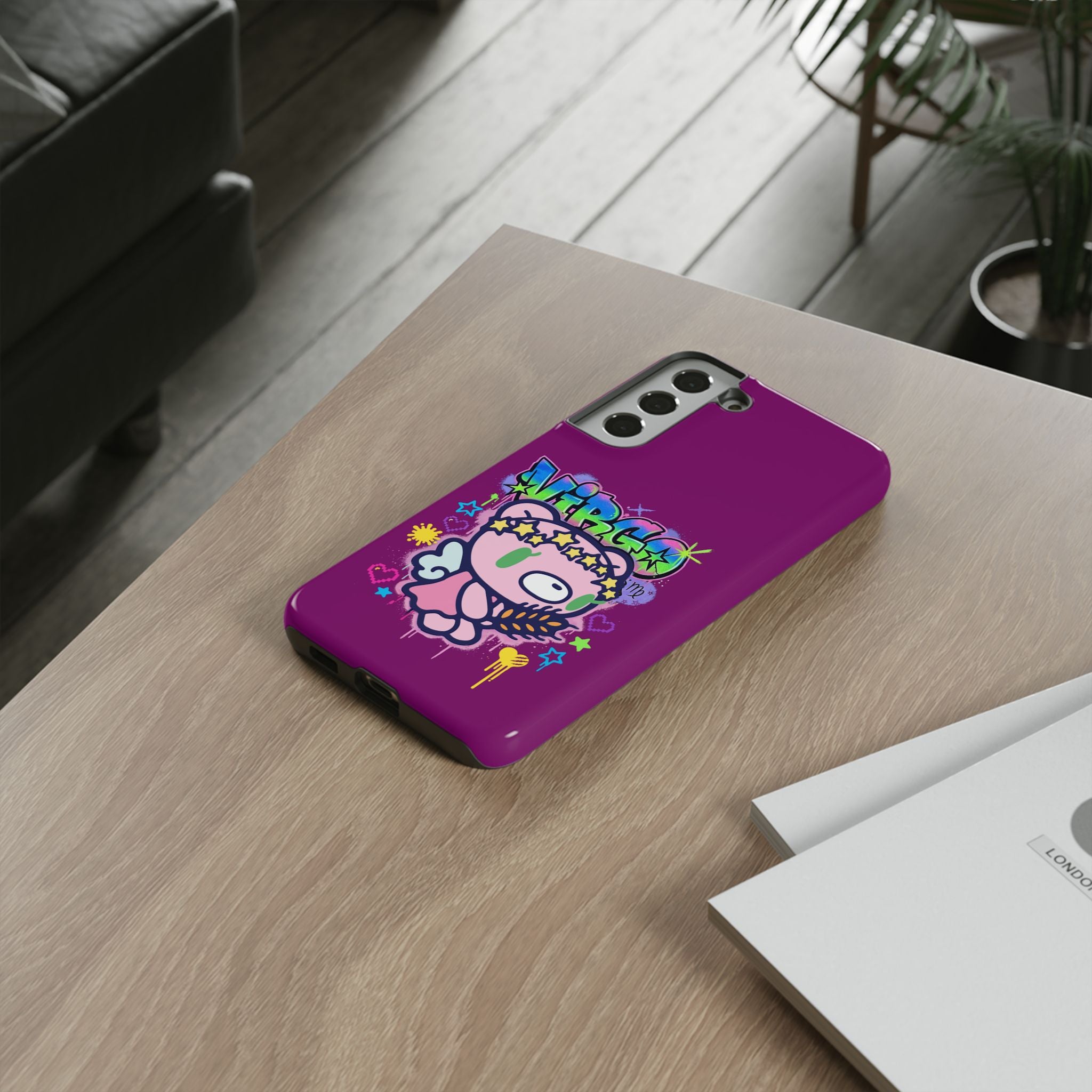 Zodiac Virgo  Gloomy Bear  Phone Case