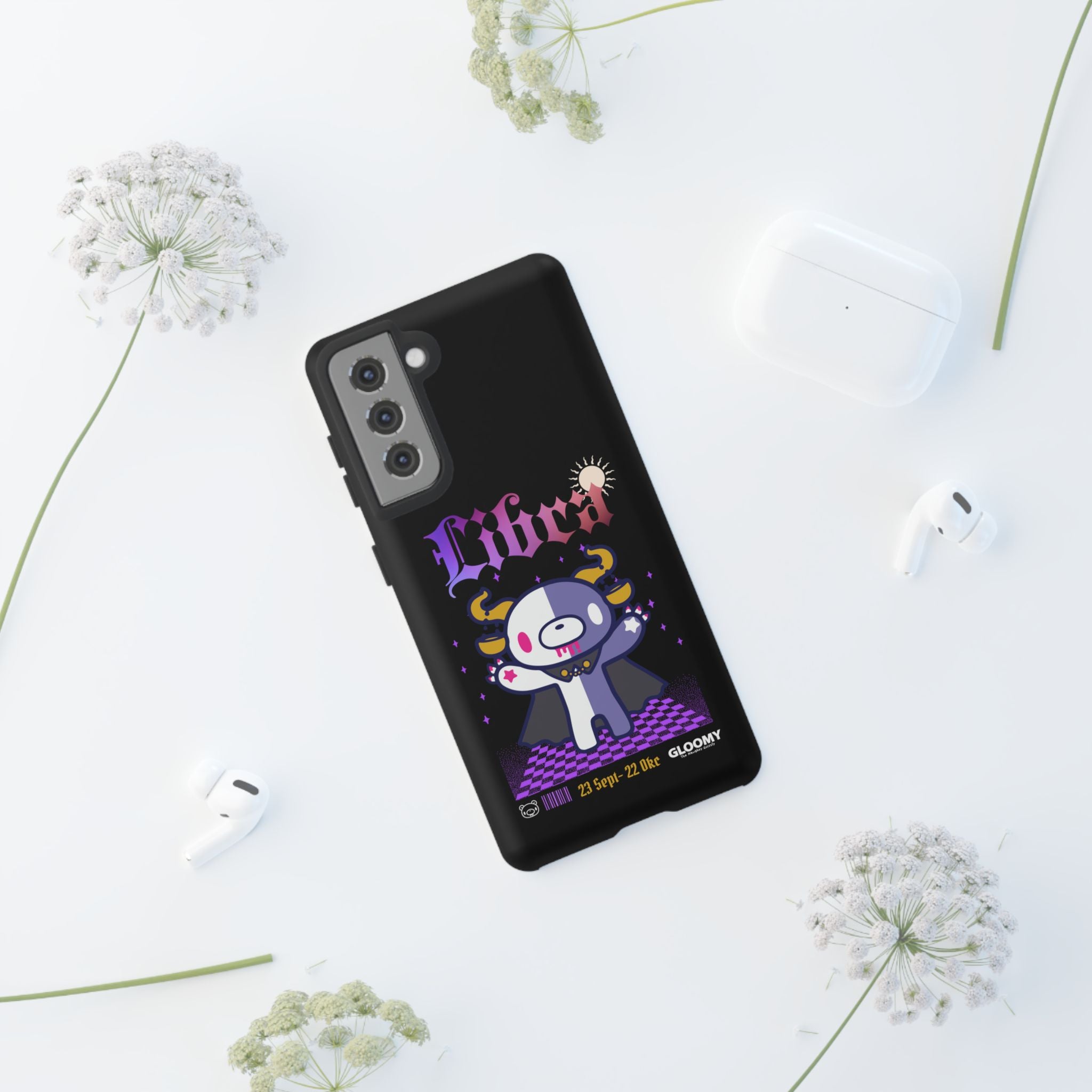 gloomy bear libra zodiac Phone Case
