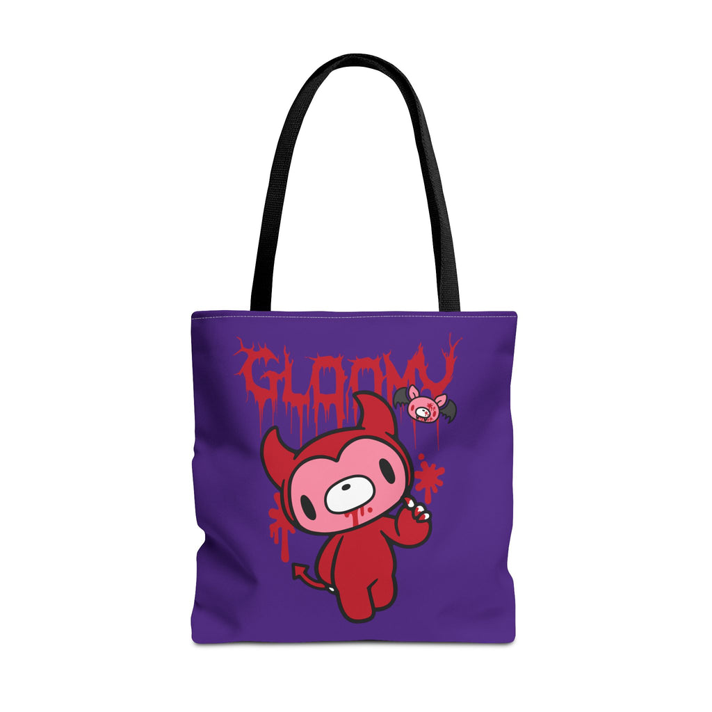 Gloomy Bear Halloween Devil Tote Bag - 2024