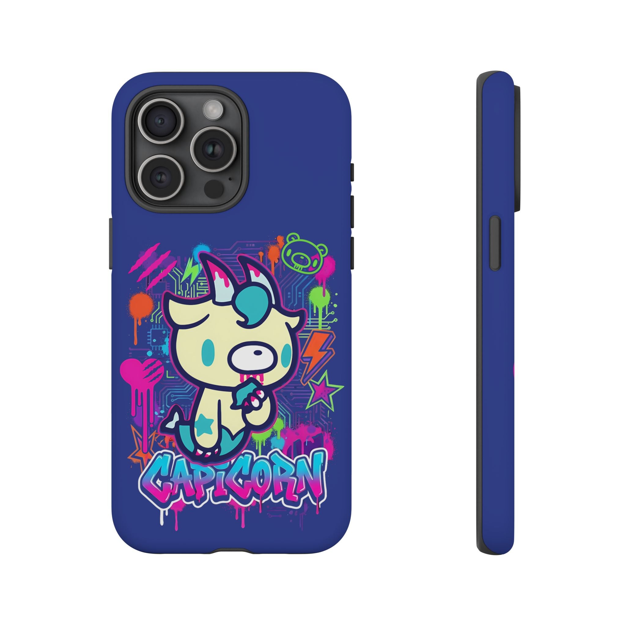 Zodiac Capricorn Gloomy Bear Phone Case