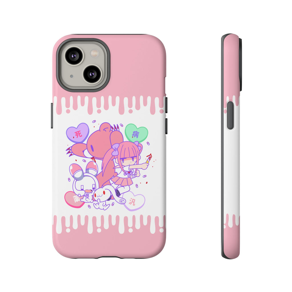 MENHERACHAN x Gloomy Bear Team Up! Phone Case