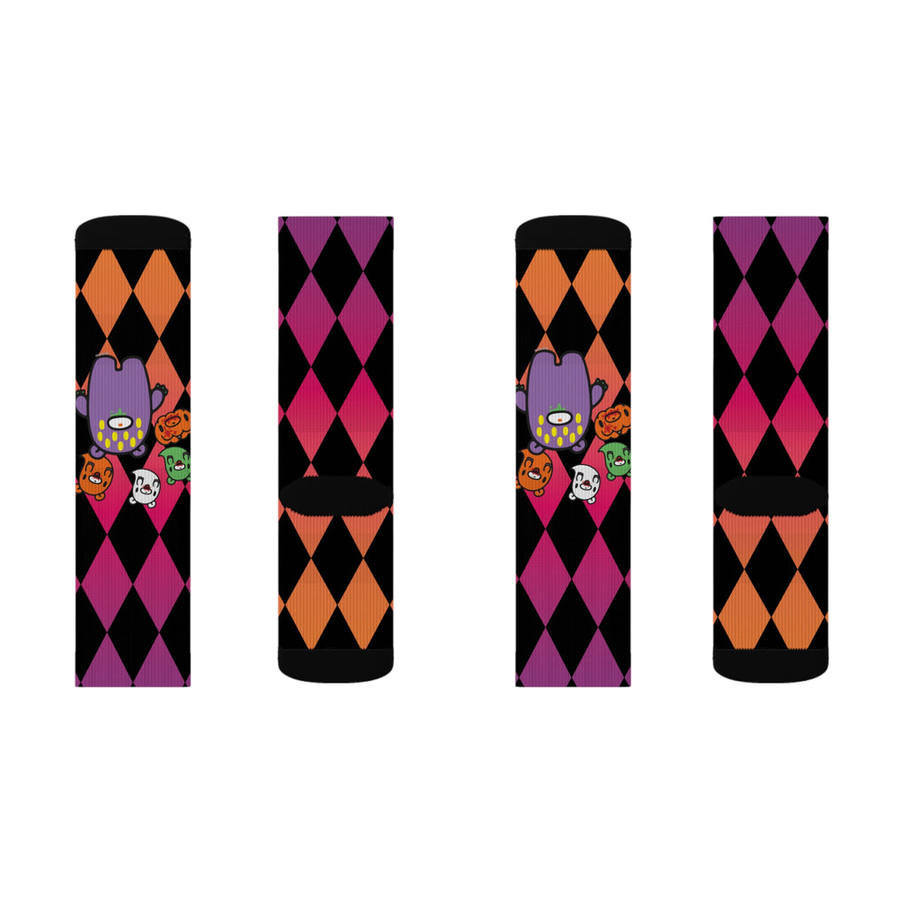 Monster Gloomy Halloween Edition - Sublimation Socks