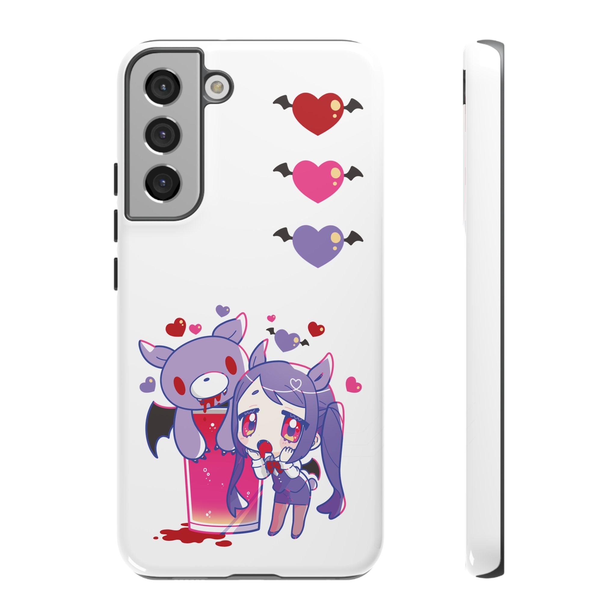 VA-11 HALL-A x Gloomy Bear Jill Phone Case - めれんげくん ver