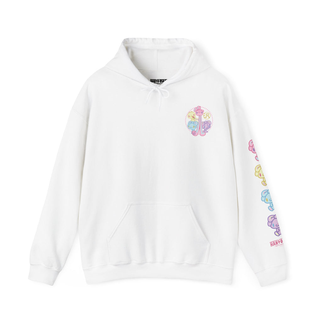 Pastel Pals All Purpose Bunny Unisex Hooded Sweatshirt