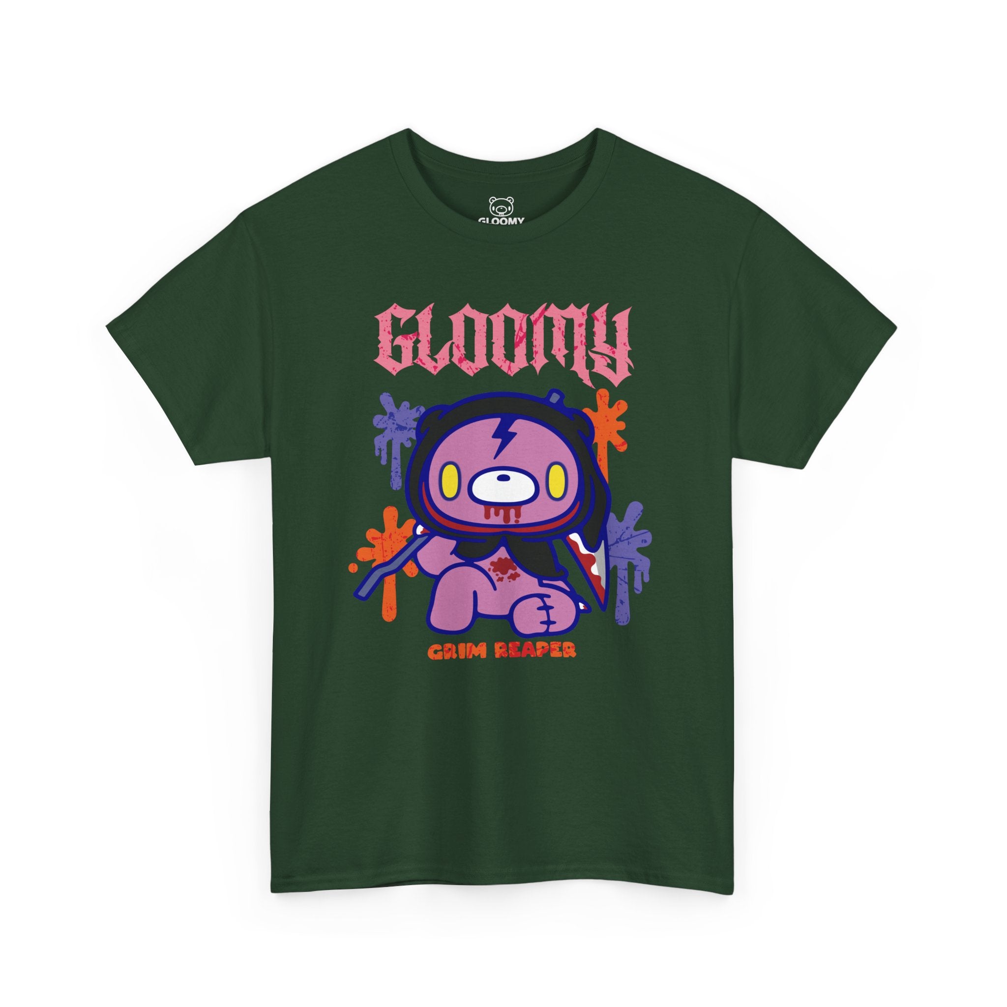 Gloomy Halloween Grim Reaper T-Shirt