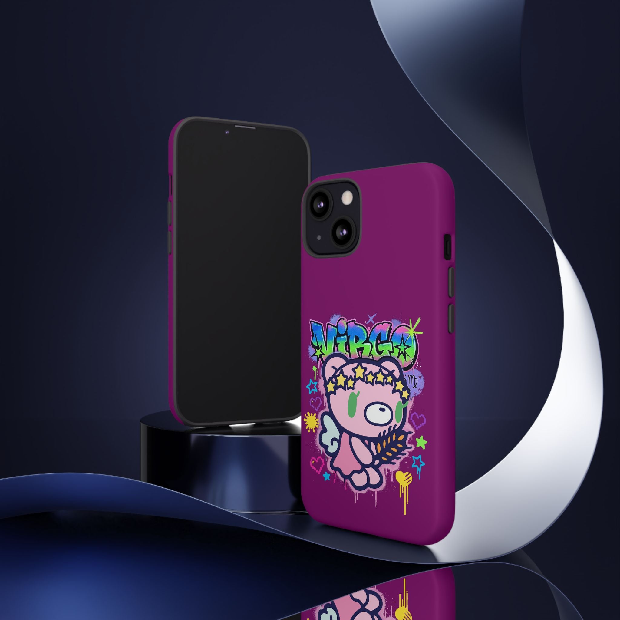 Zodiac Virgo  Gloomy Bear  Phone Case