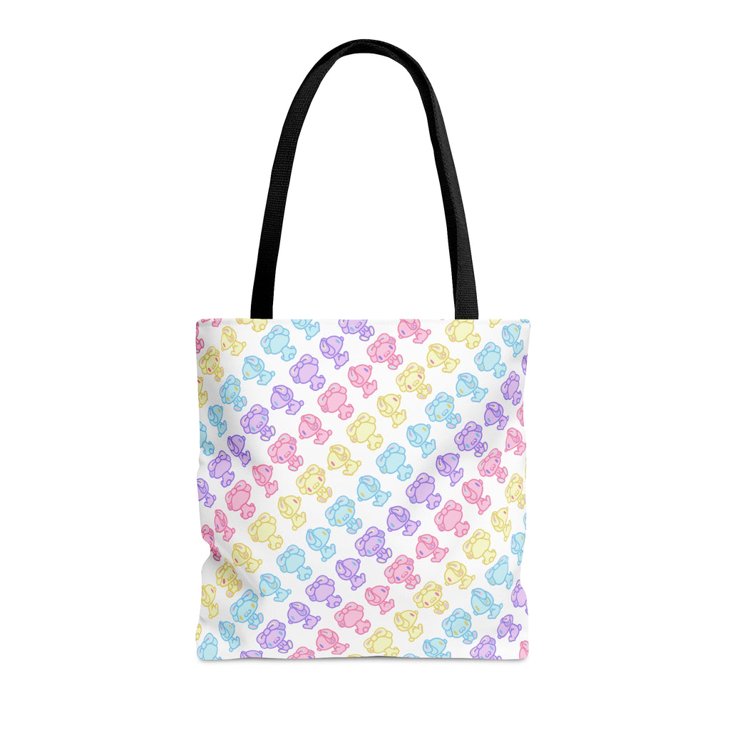 Rotating Pastel All Purpose Bunny Tote Bag