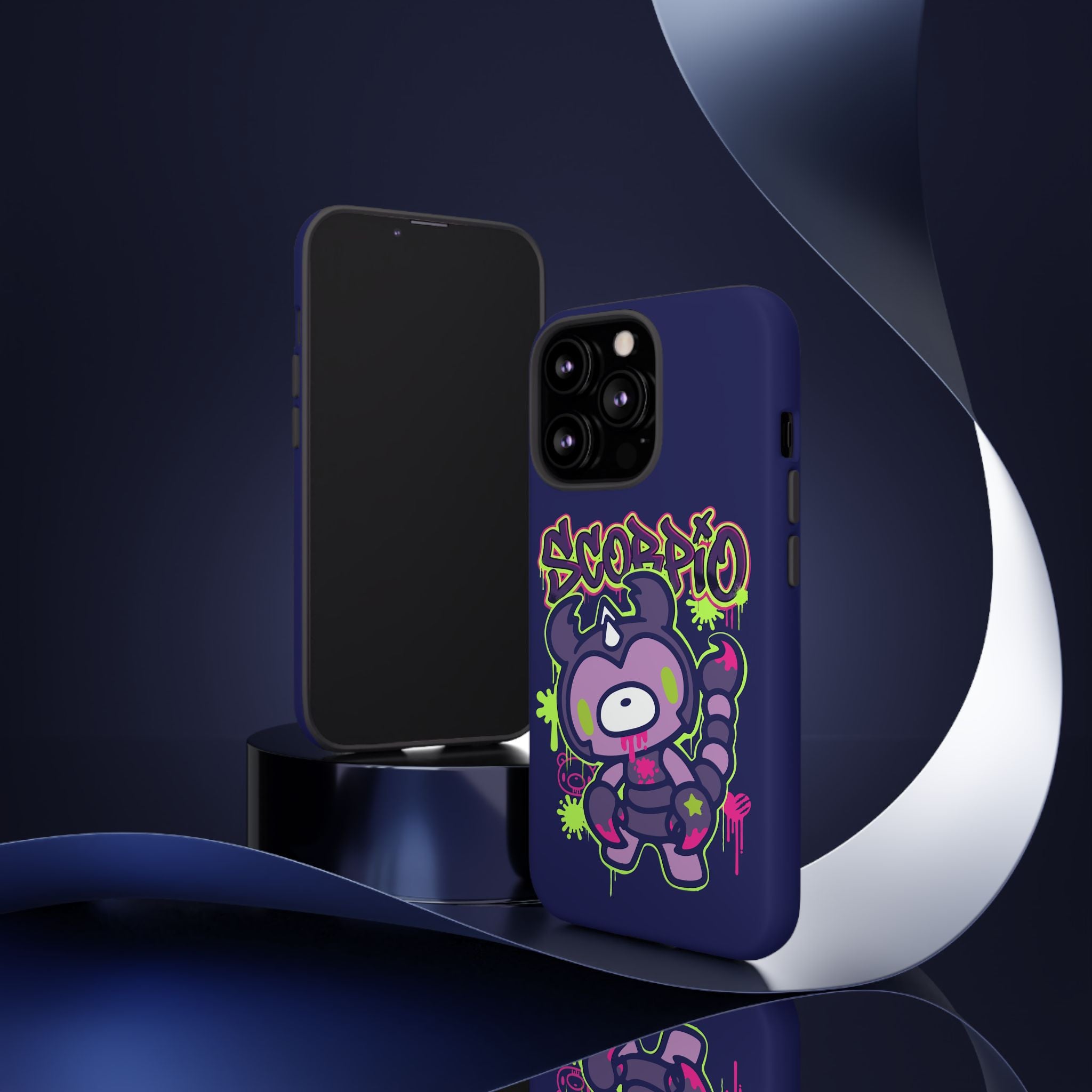 Zodiac Scorpio Gloomy Bear Phone Case