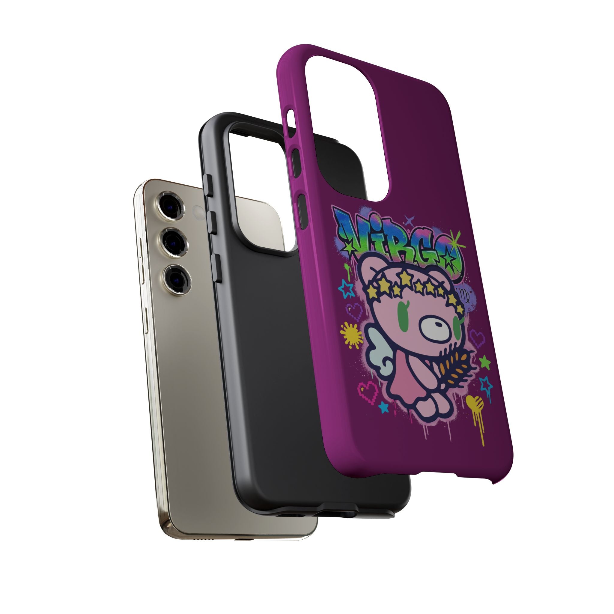 Zodiac Virgo  Gloomy Bear  Phone Case
