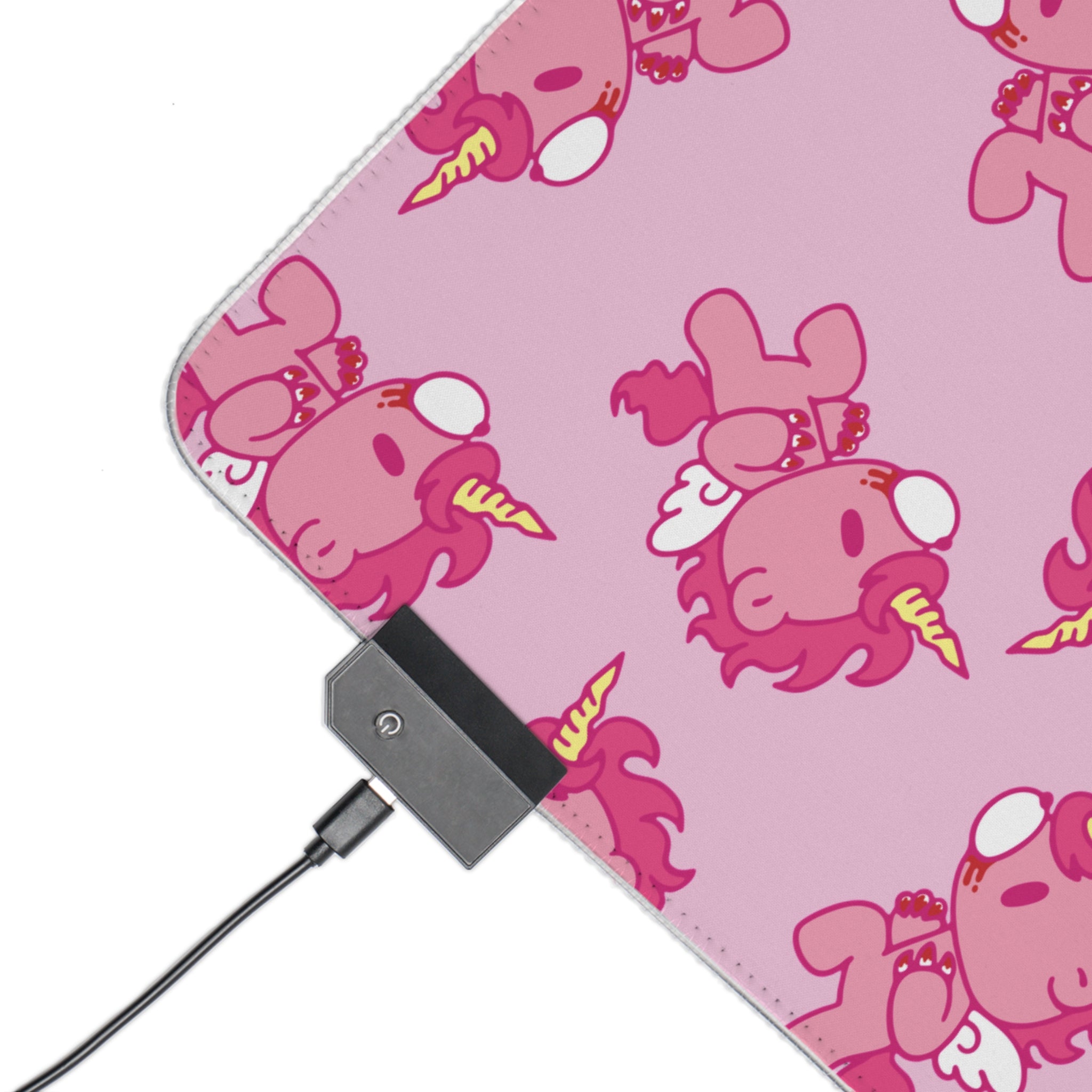 Fire Horse Gloomy Bear LED Gaming Mouse Pad