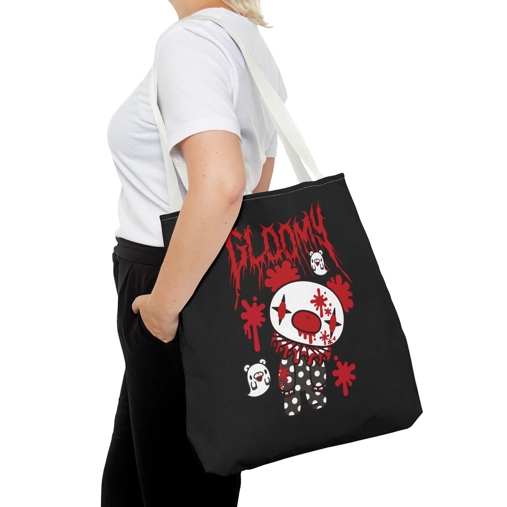 Gloomy Bear Halloween Sletchy Coown Tote Bag - 2024