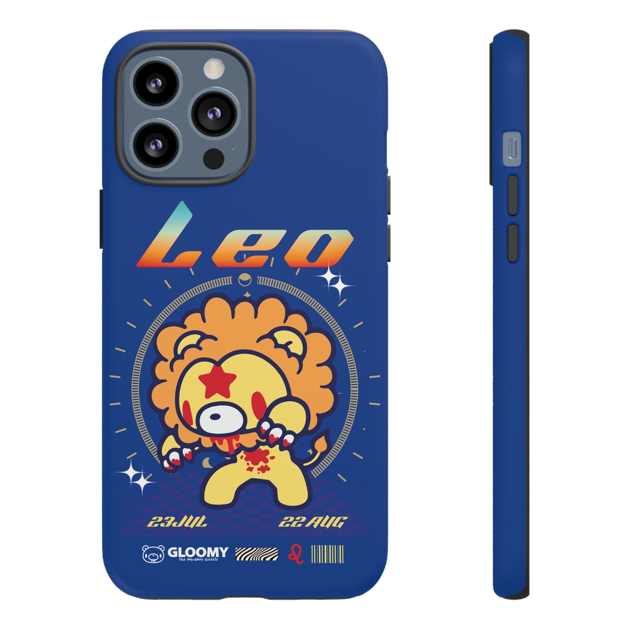 Zodiac Leo gloomy bear Phone Case