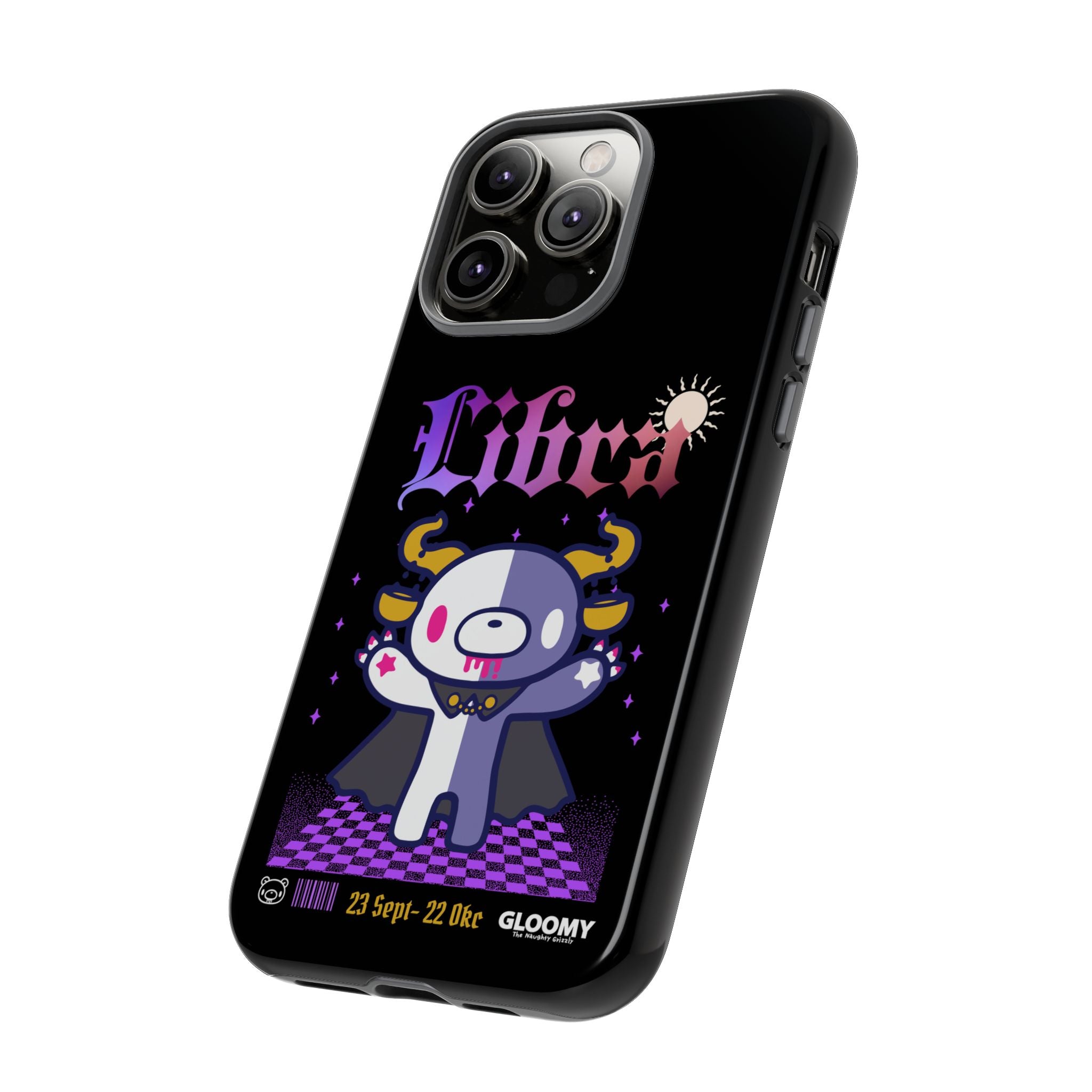 gloomy bear libra zodiac Phone Case