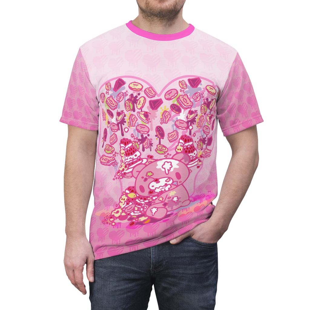 Sweet-Heart Gloomy AoP Unisex Tee